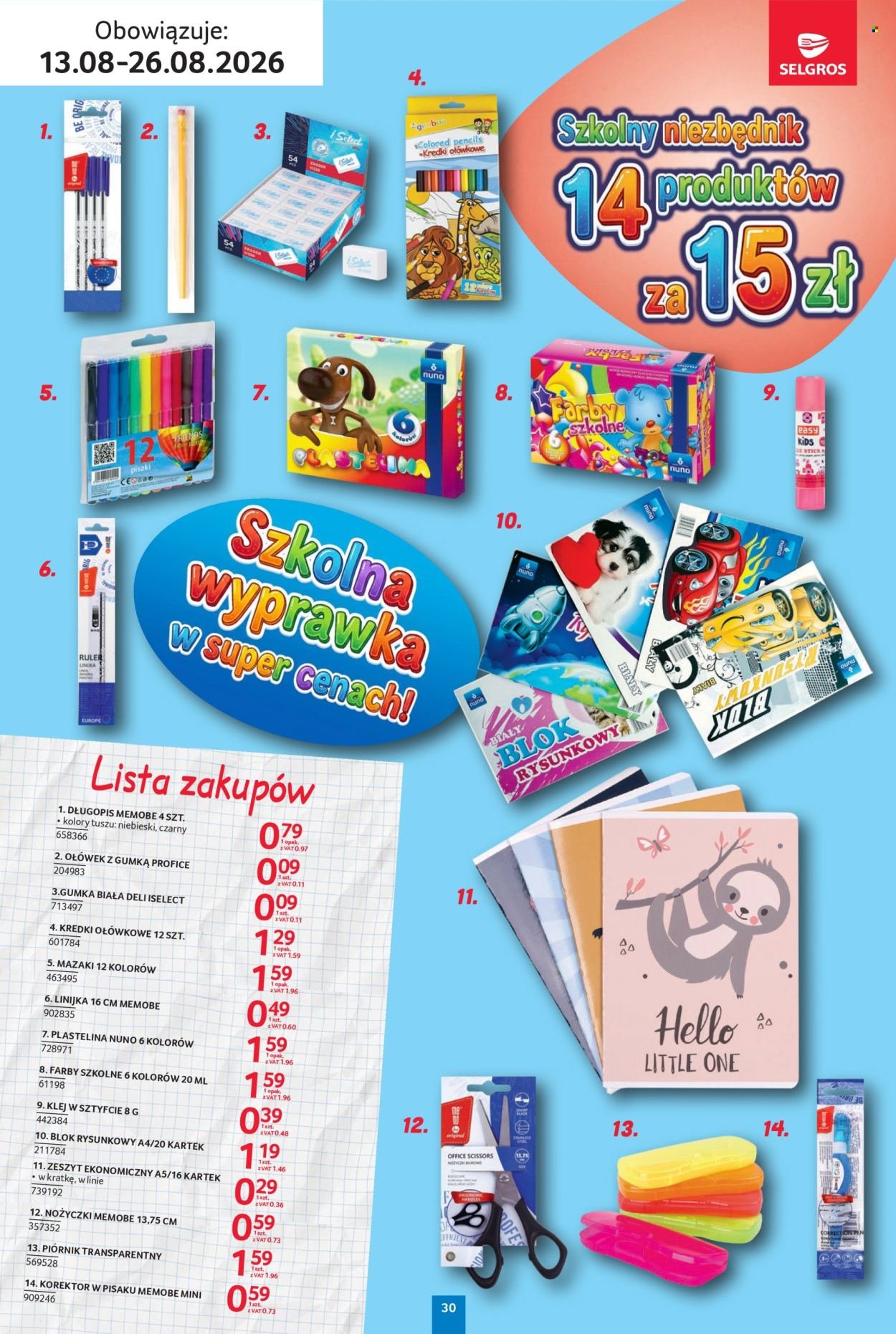 Gazetka SELGROS - Katalog Szkola