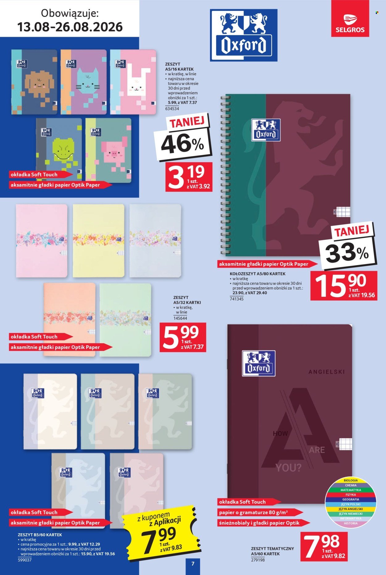 Gazetka SELGROS - Katalog Szkola
