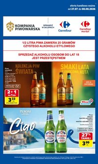 Gazetka CARREFOUR - Kompania piwowarska
