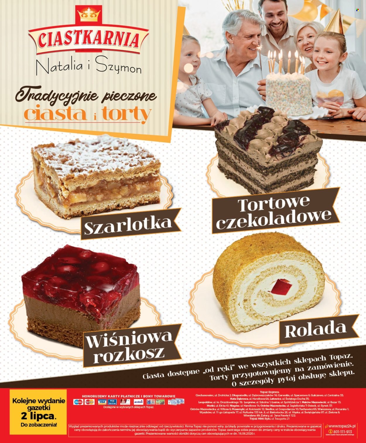 Gazetka TOPAZ - Od czwartku 25.06.2026