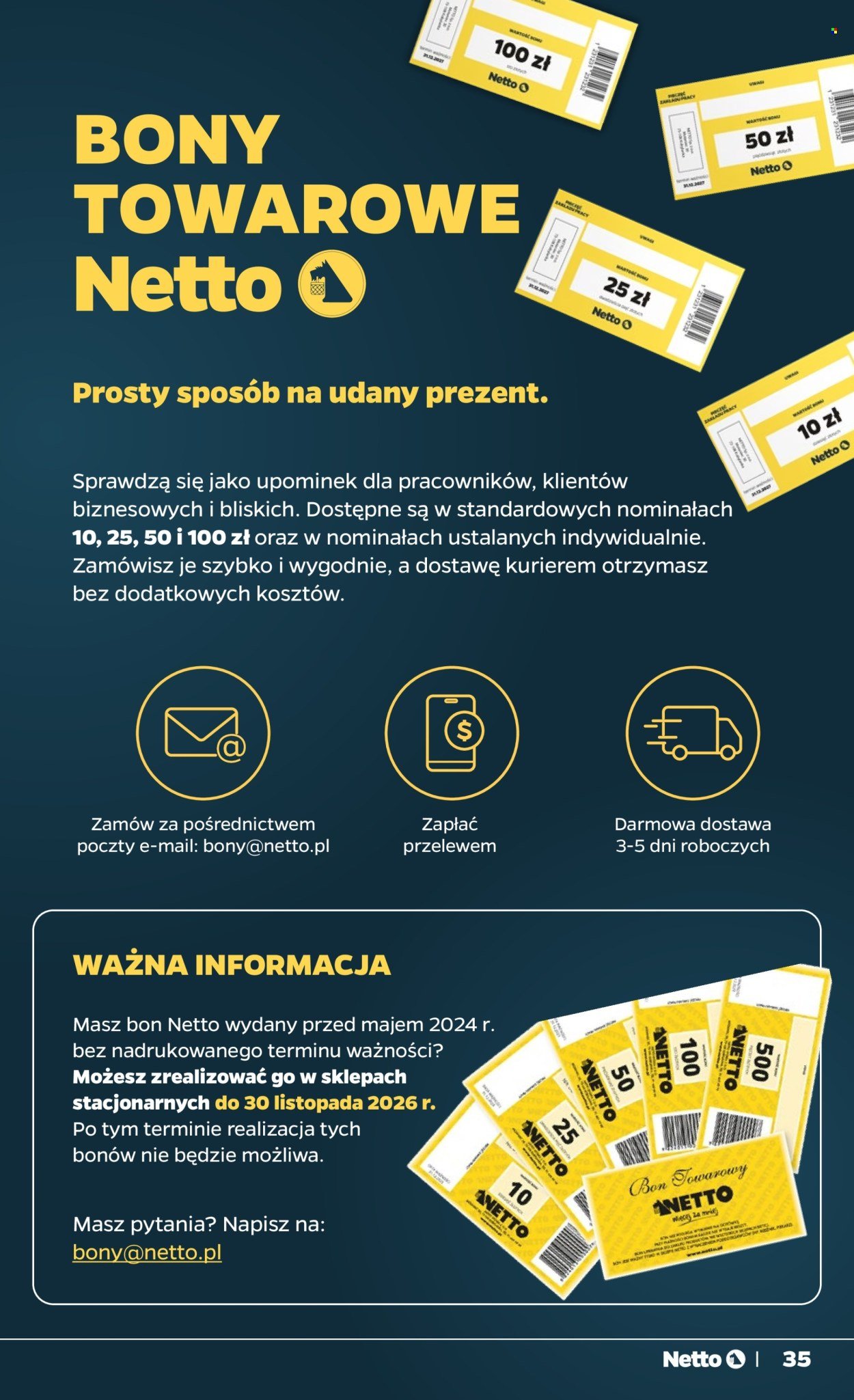 Gazetka NETTO - Od poniedziałku