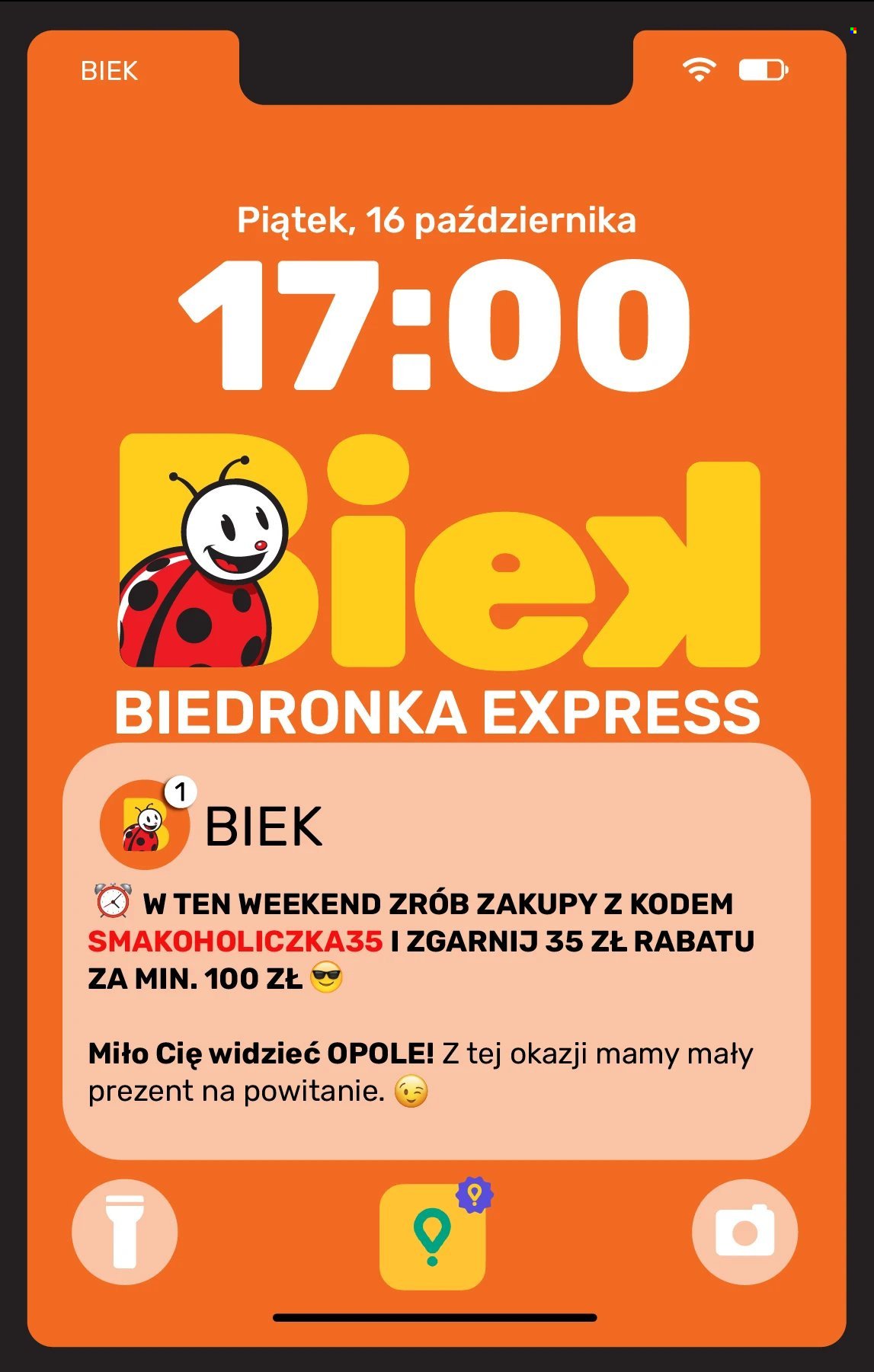 Gazetka BIEDRONKA - Biek