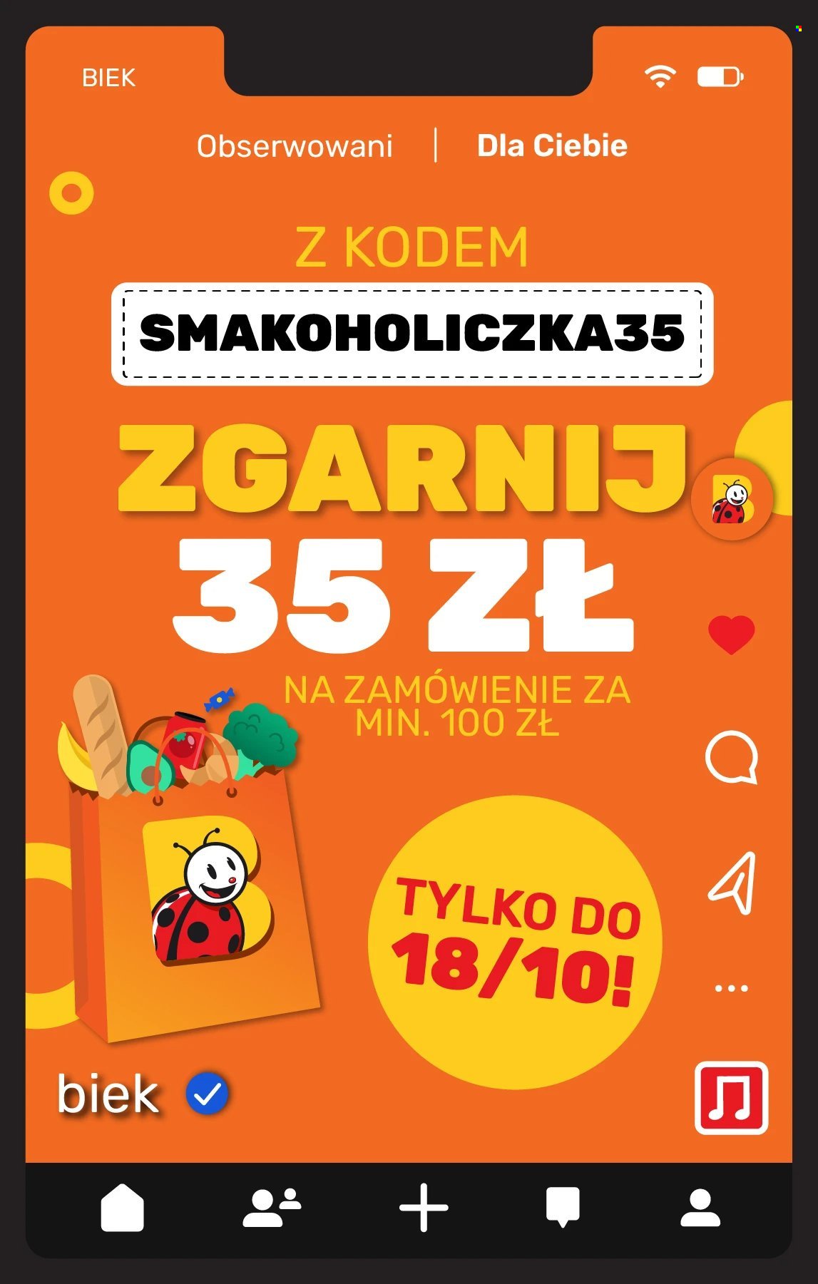 Gazetka BIEDRONKA - Biek