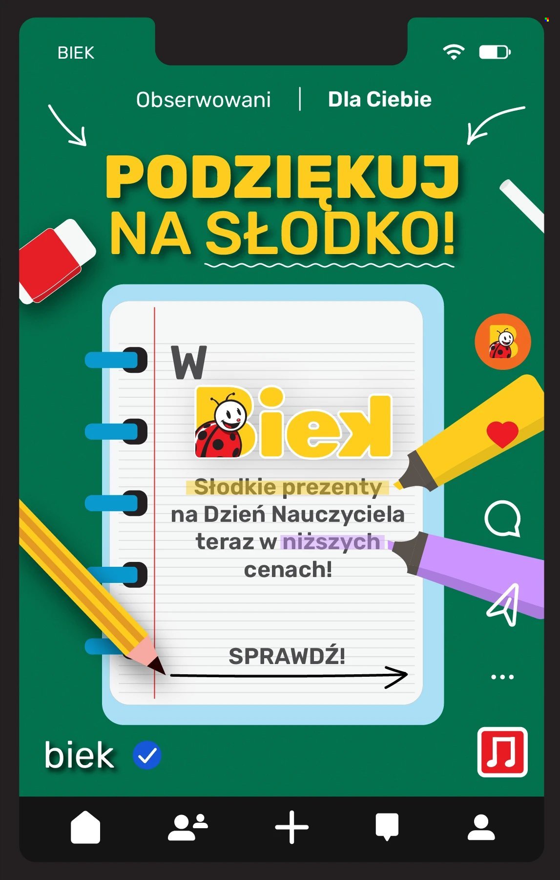 Gazetka BIEDRONKA - Biek