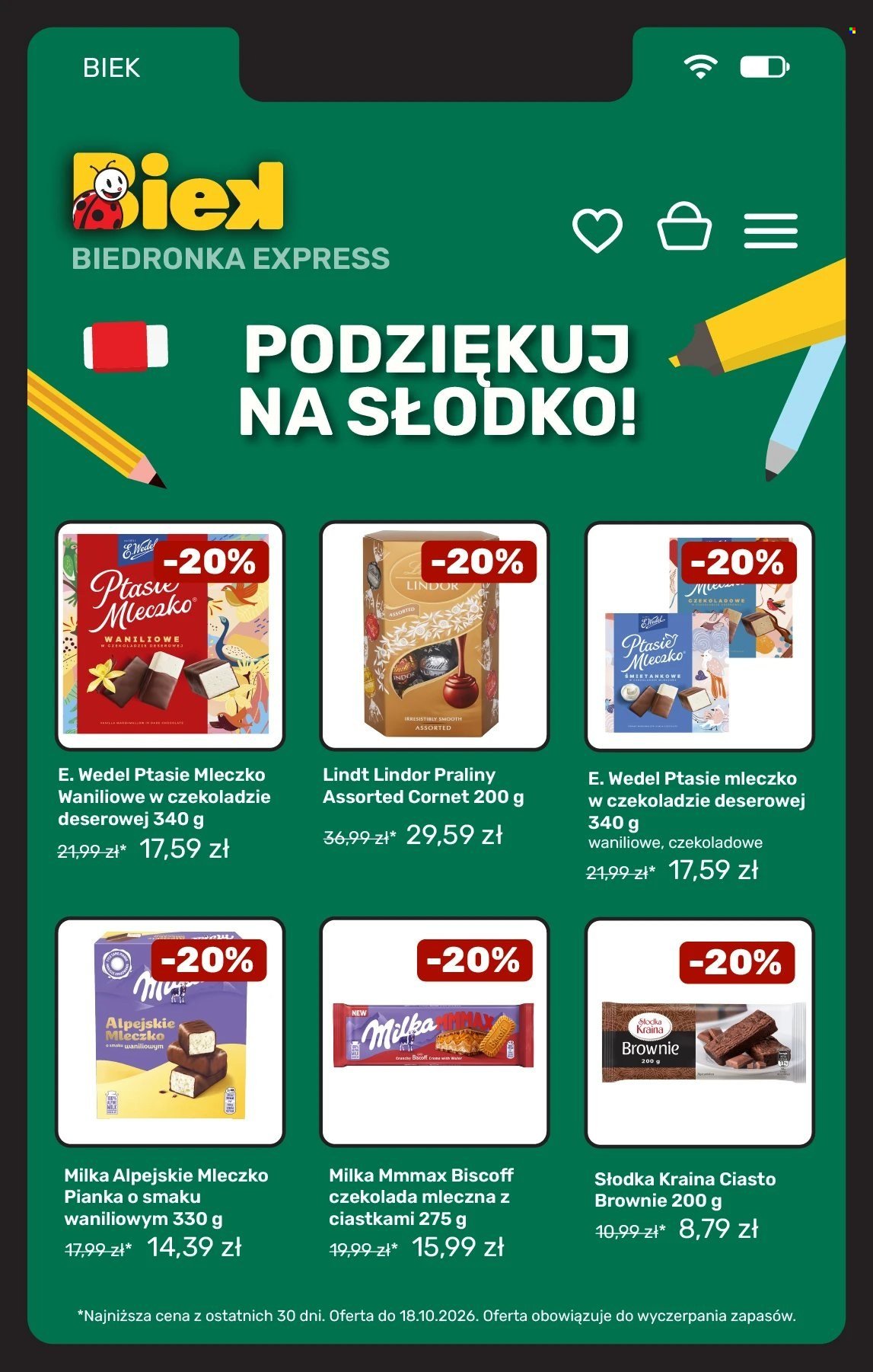 Gazetka BIEDRONKA - Biek
