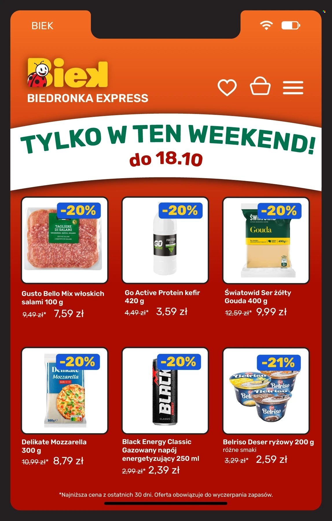 Gazetka BIEDRONKA - Biek