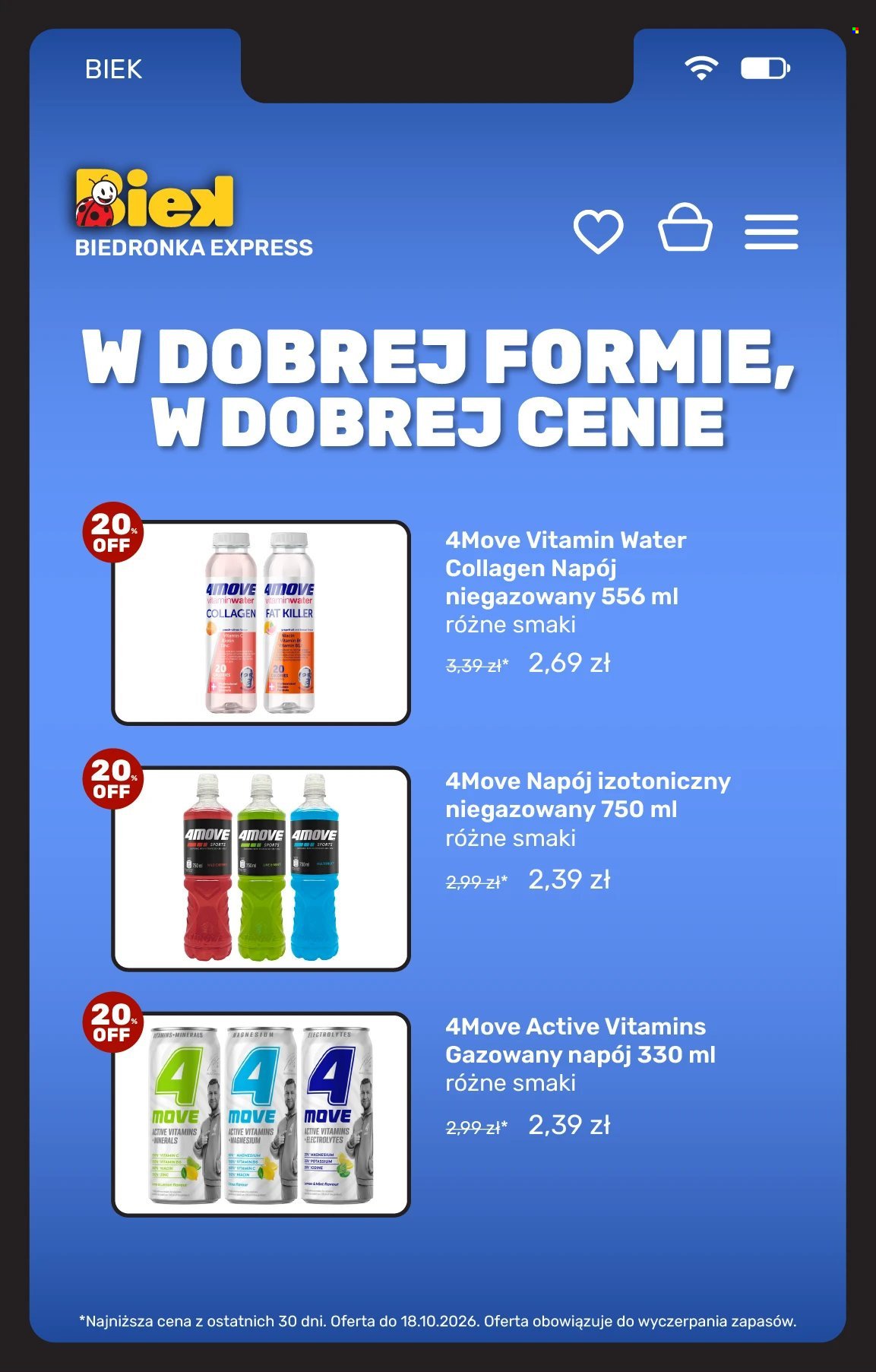 Gazetka BIEDRONKA - Biek