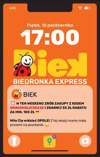 Gazetka BIEDRONKA - Biek