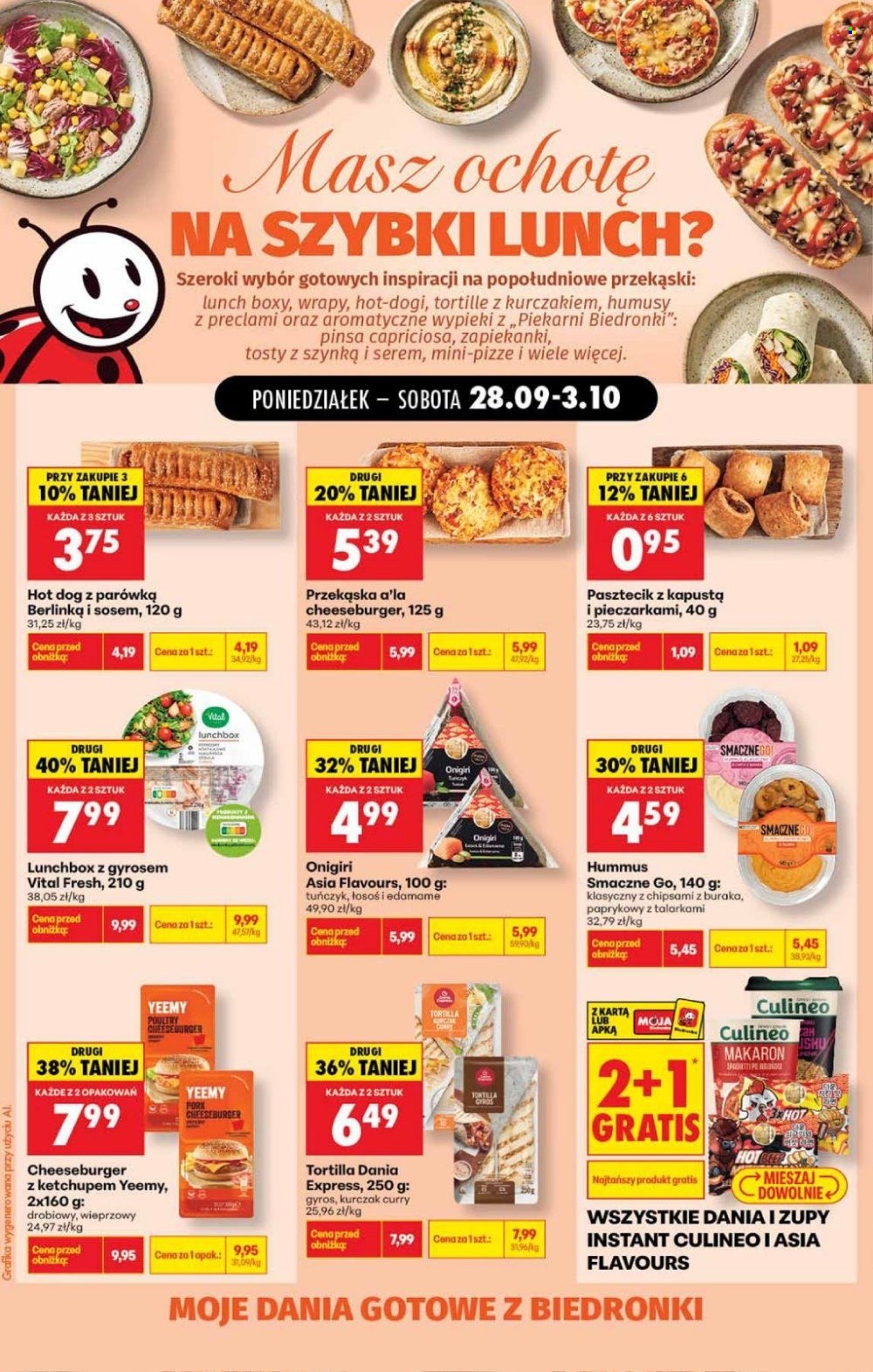 Gazetka BIEDRONKA - Pyszny obiad