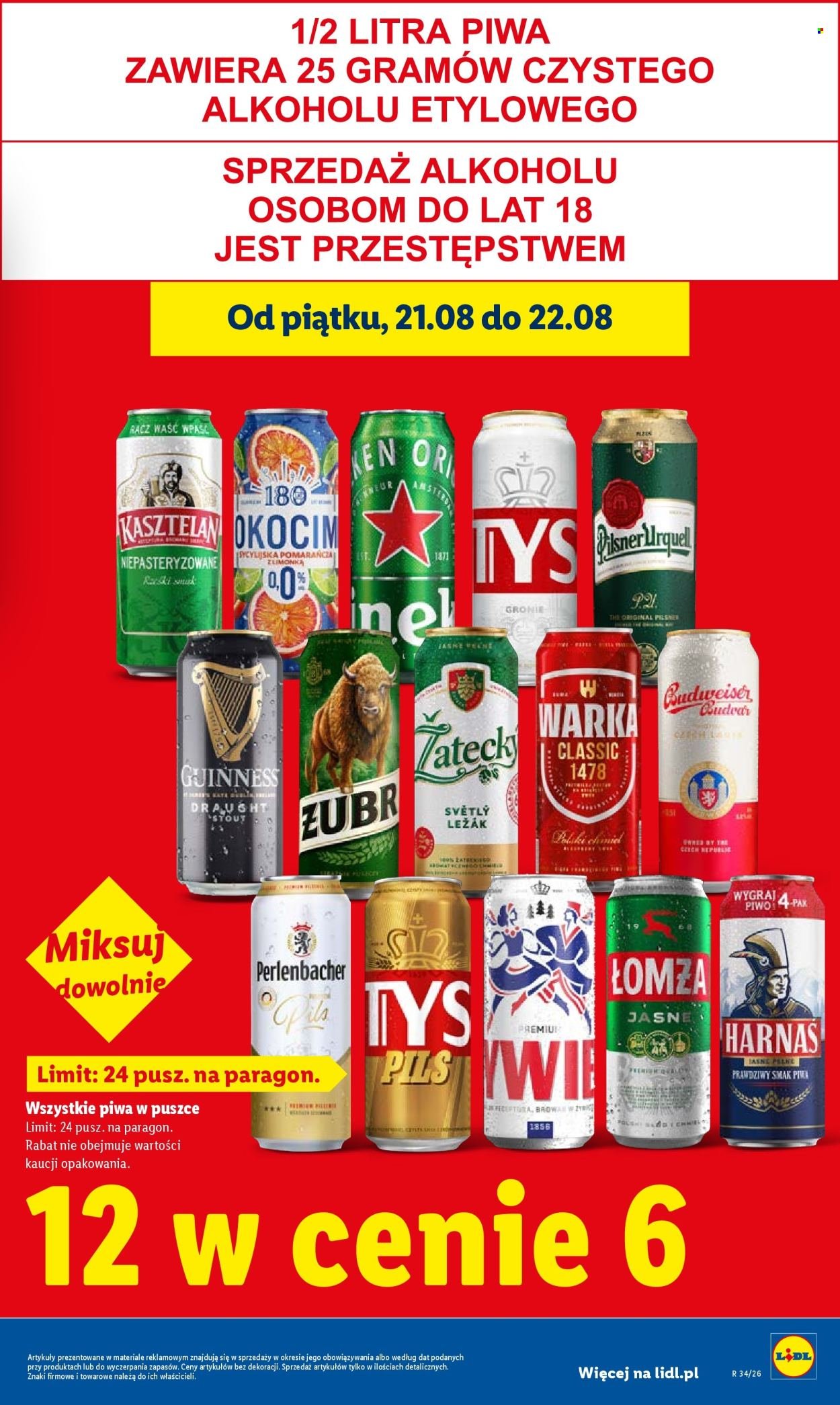 Gazetka LIDL - Od czwartku 20.08.2026