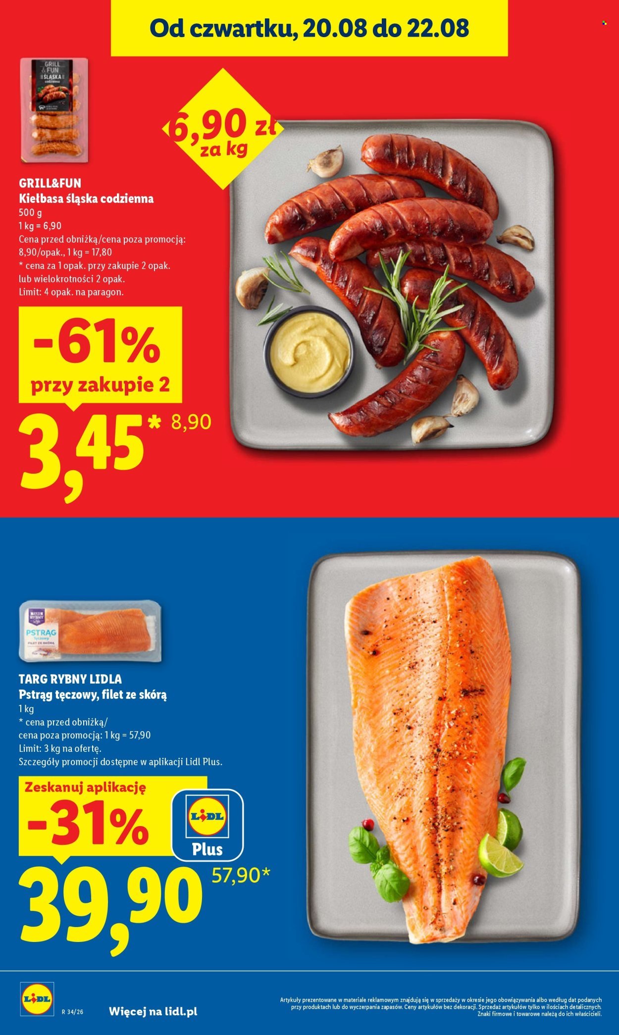 Gazetka LIDL - Od czwartku 20.08.2026