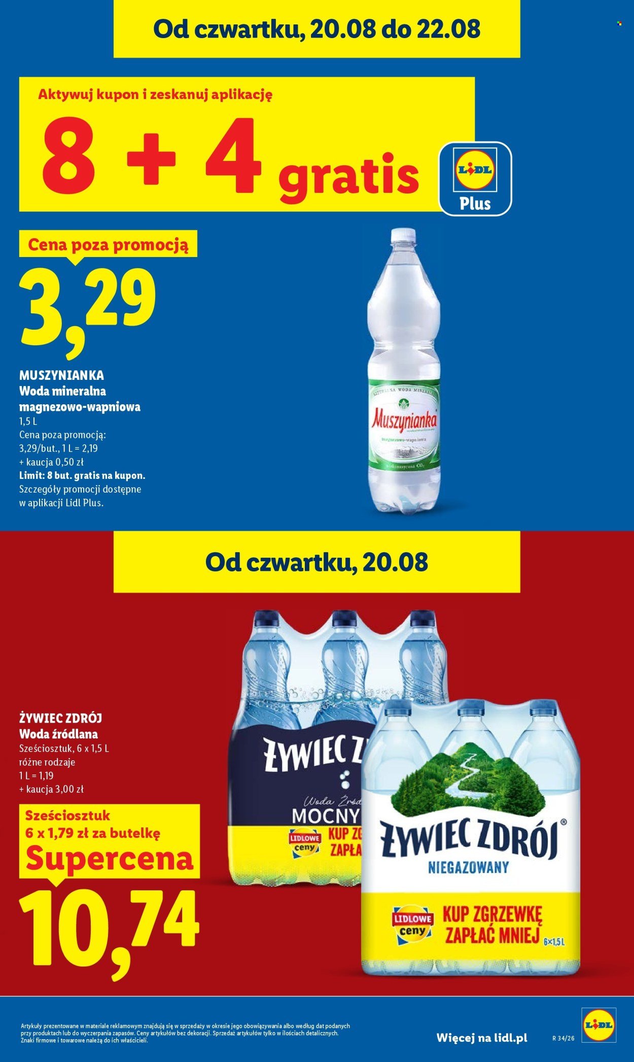 Gazetka LIDL - Od czwartku 20.08.2026