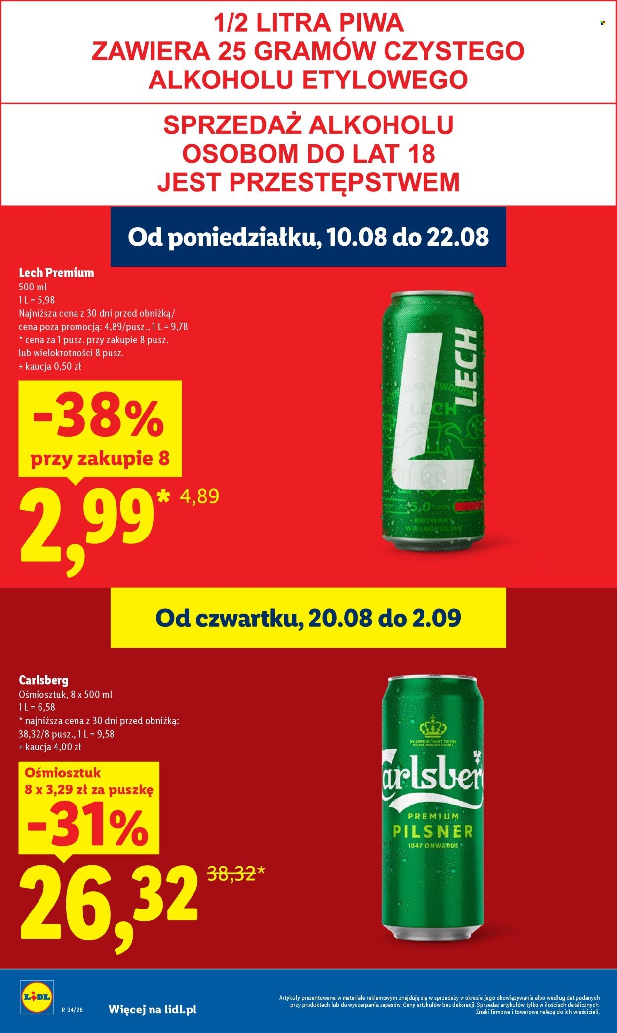 Gazetka LIDL - Od czwartku 20.08.2026