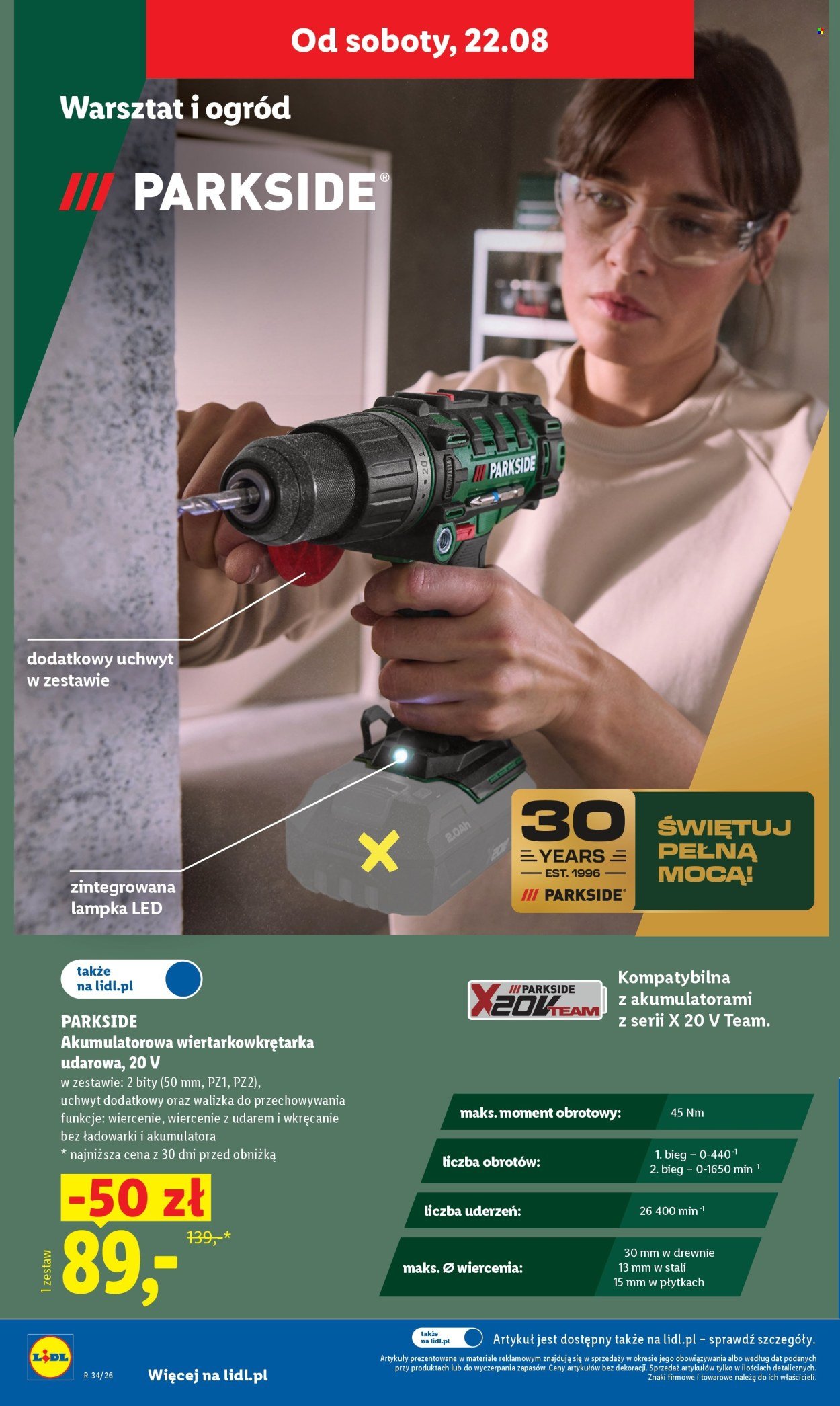 Gazetka LIDL - Od czwartku 20.08.2026