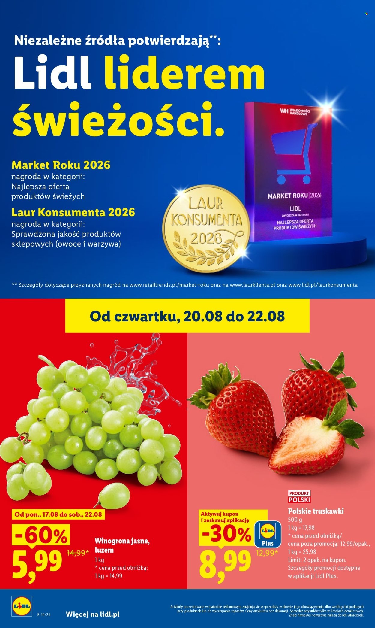 Gazetka LIDL - Od czwartku 20.08.2026