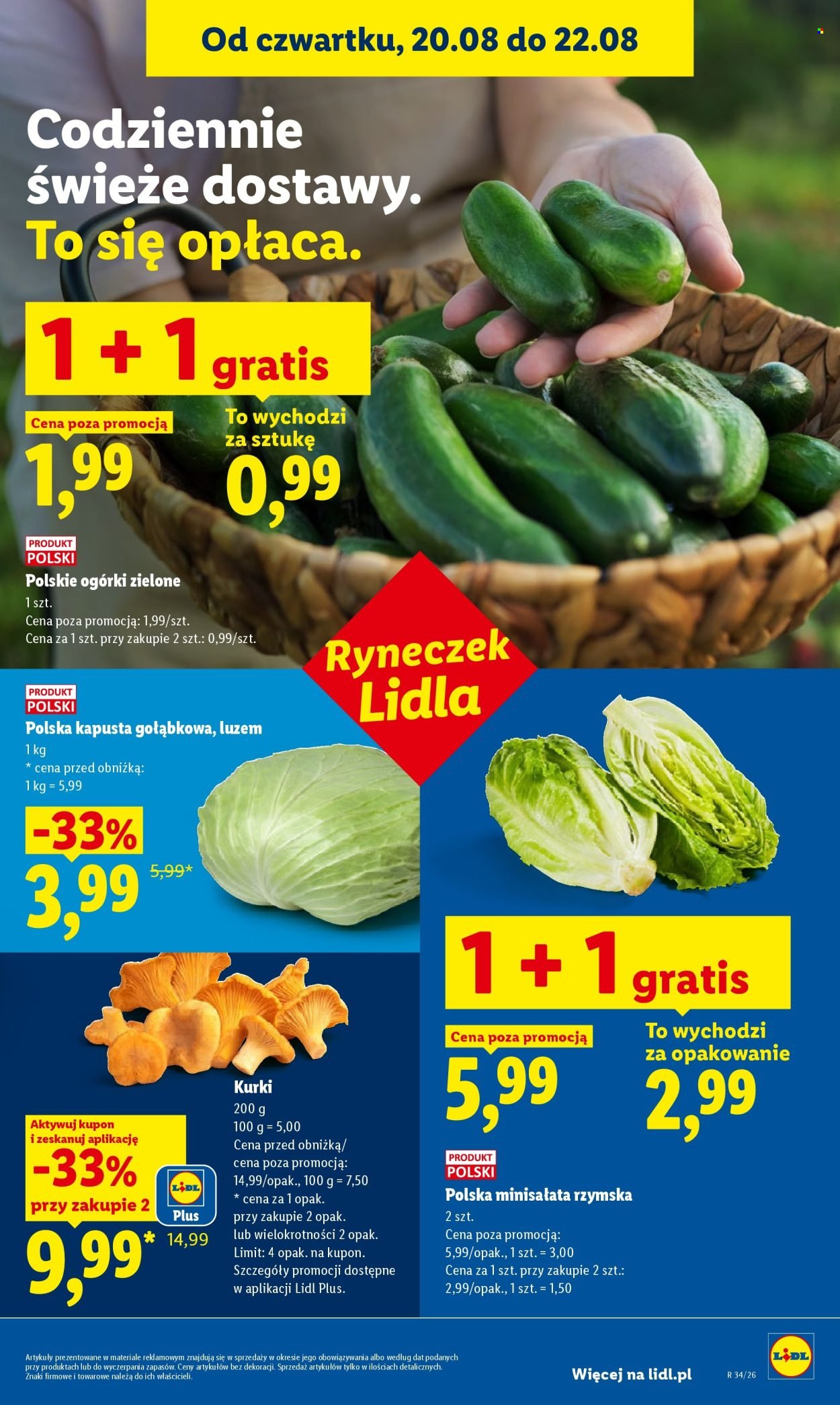 Gazetka LIDL - Od czwartku 20.08.2026