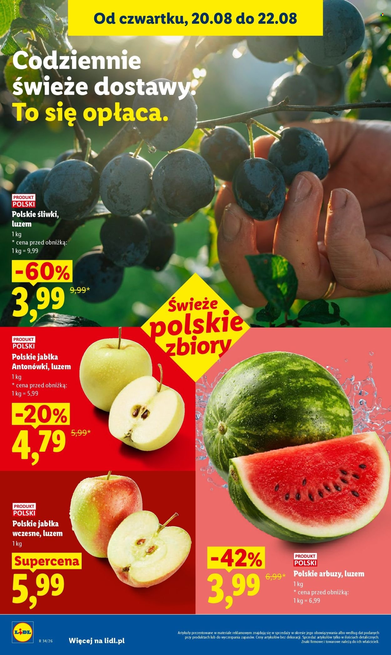 Gazetka LIDL - Od czwartku 20.08.2026