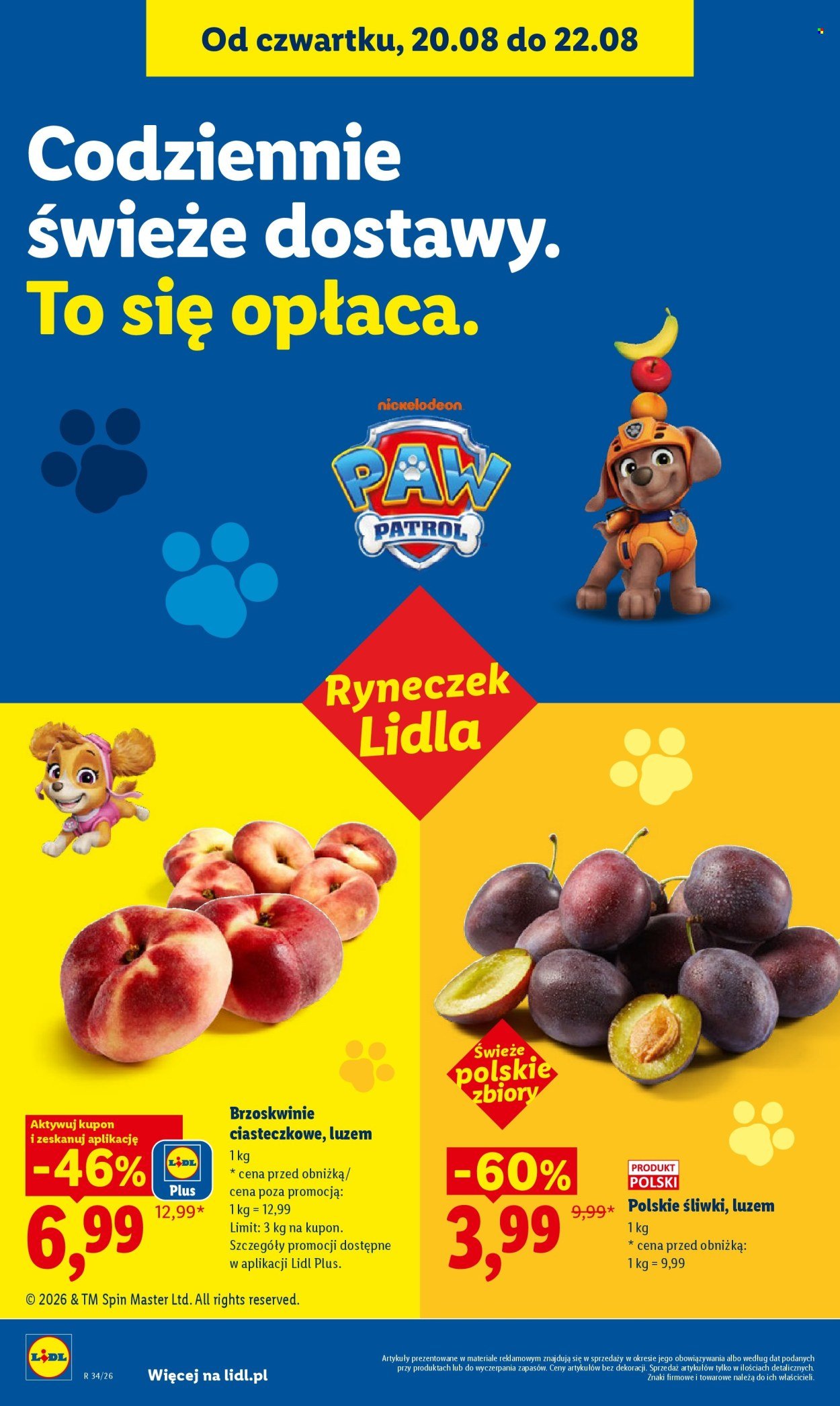 Gazetka LIDL - Od czwartku 20.08.2026