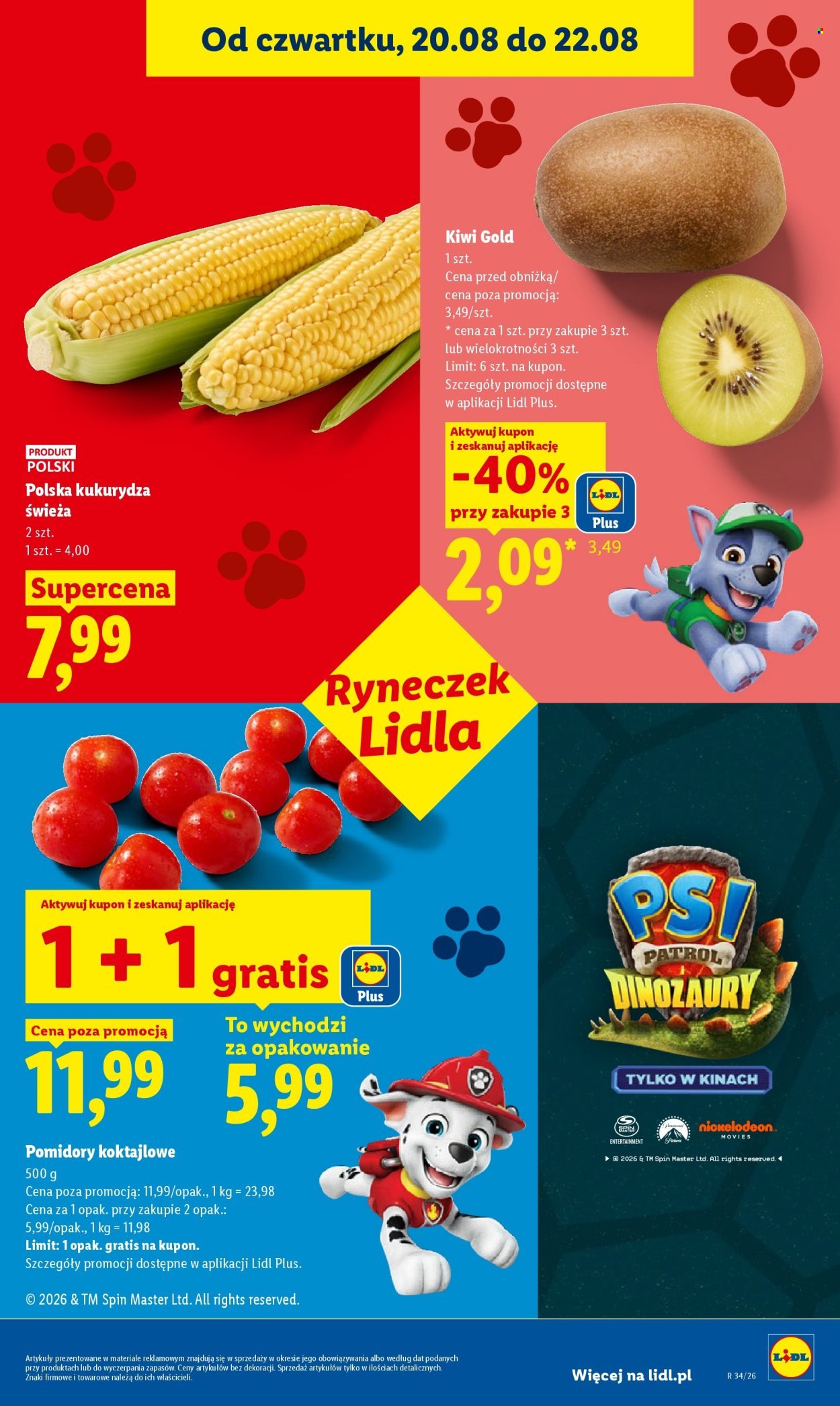 Gazetka LIDL - Od czwartku 20.08.2026