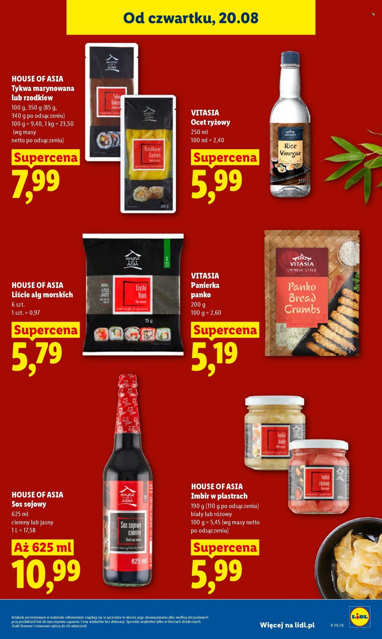 Gazetka LIDL - Od czwartku 20.08.2026
