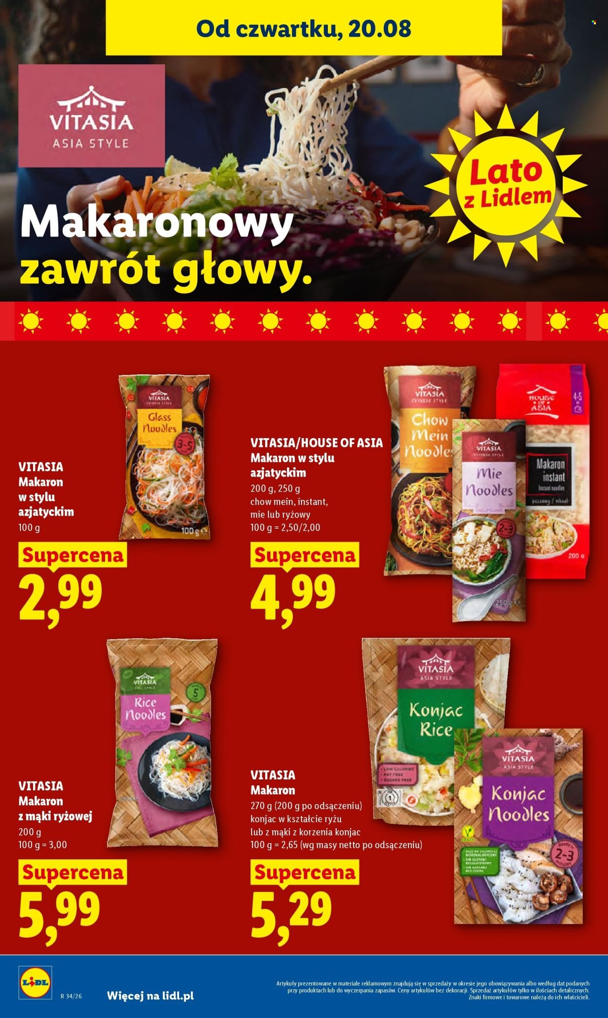 Gazetka LIDL - Od czwartku 20.08.2026