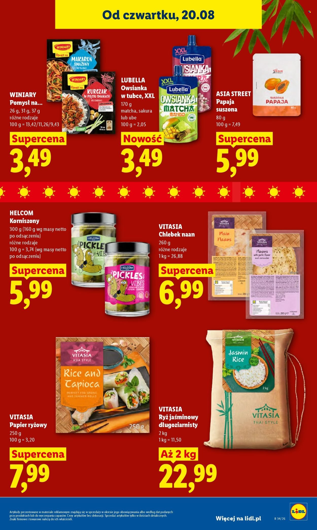 Gazetka LIDL - Od czwartku 20.08.2026