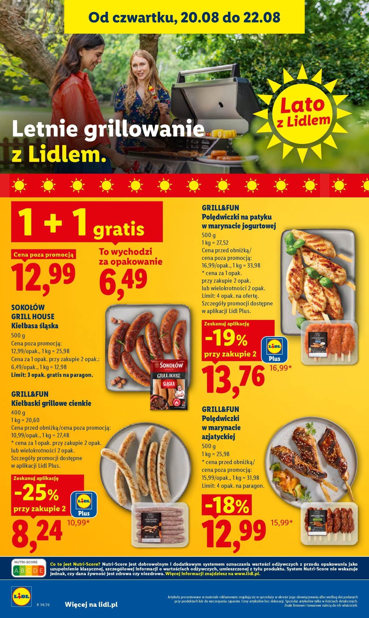 Gazetka LIDL - Od czwartku 20.08.2026
