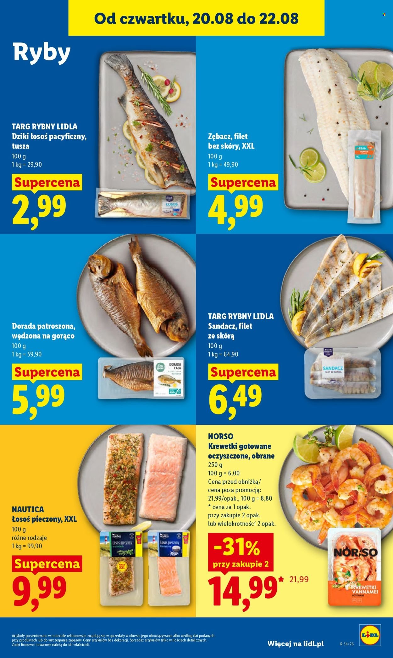 Gazetka LIDL - Od czwartku 20.08.2026