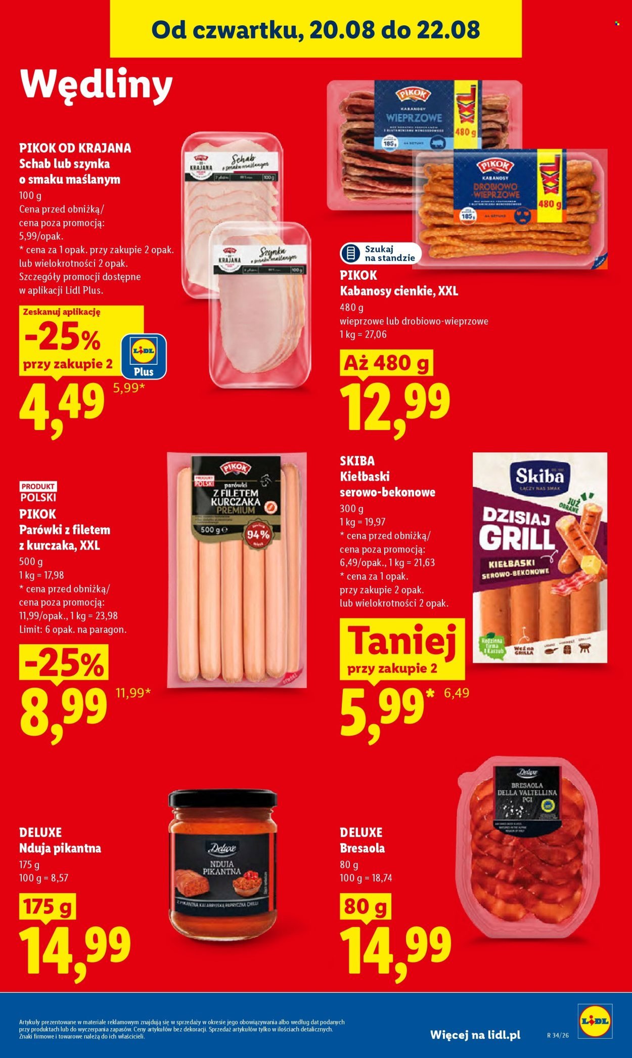 Gazetka LIDL - Od czwartku 20.08.2026