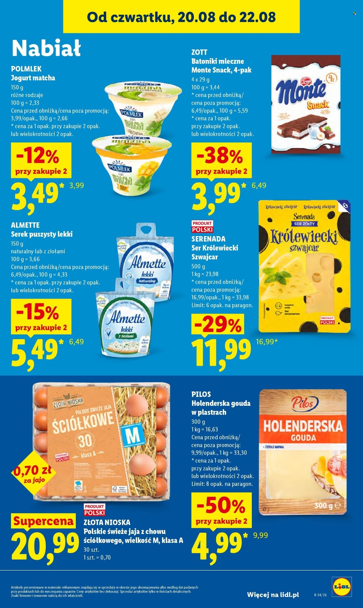 Gazetka LIDL - Od czwartku 20.08.2026