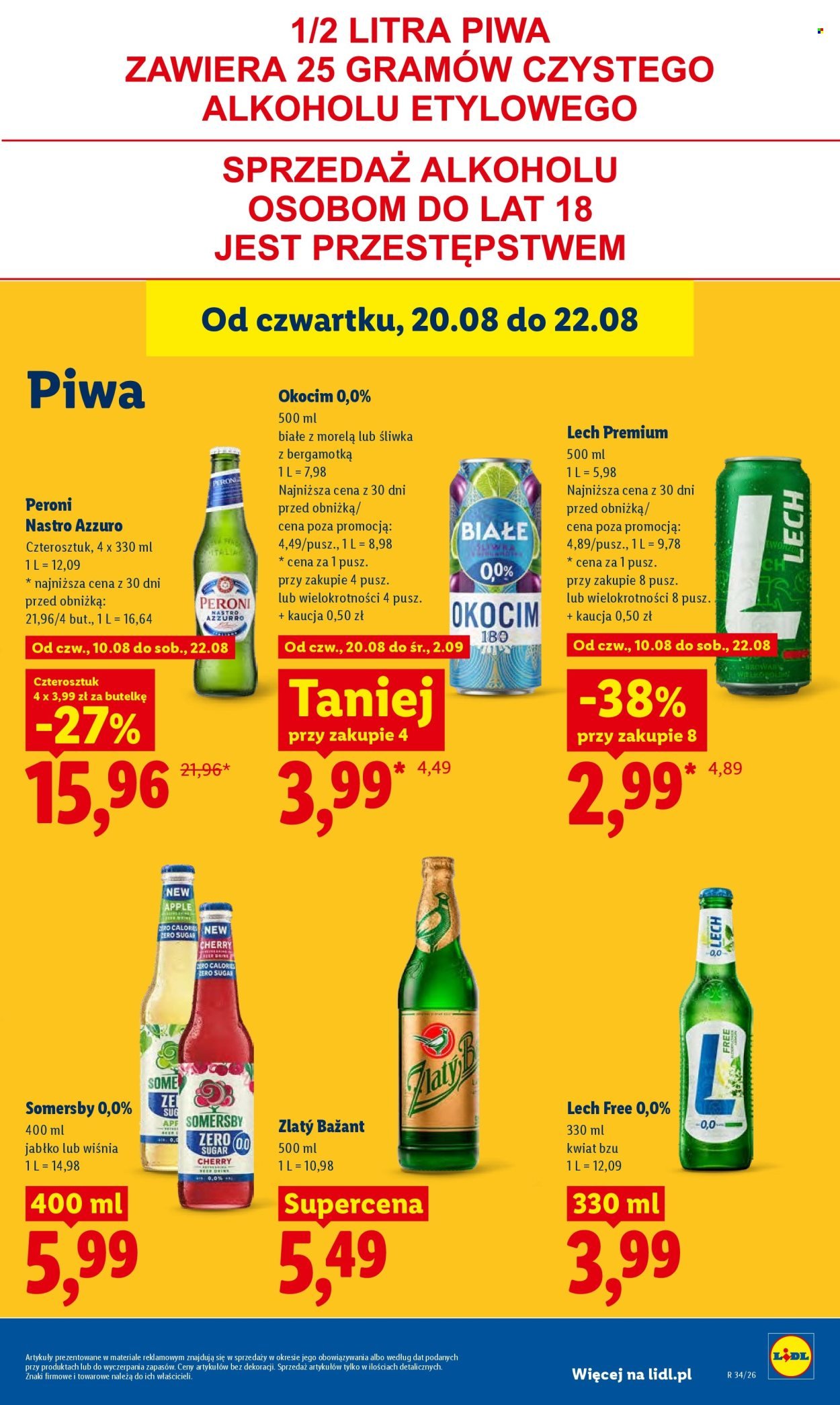 Gazetka LIDL - Od czwartku 20.08.2026
