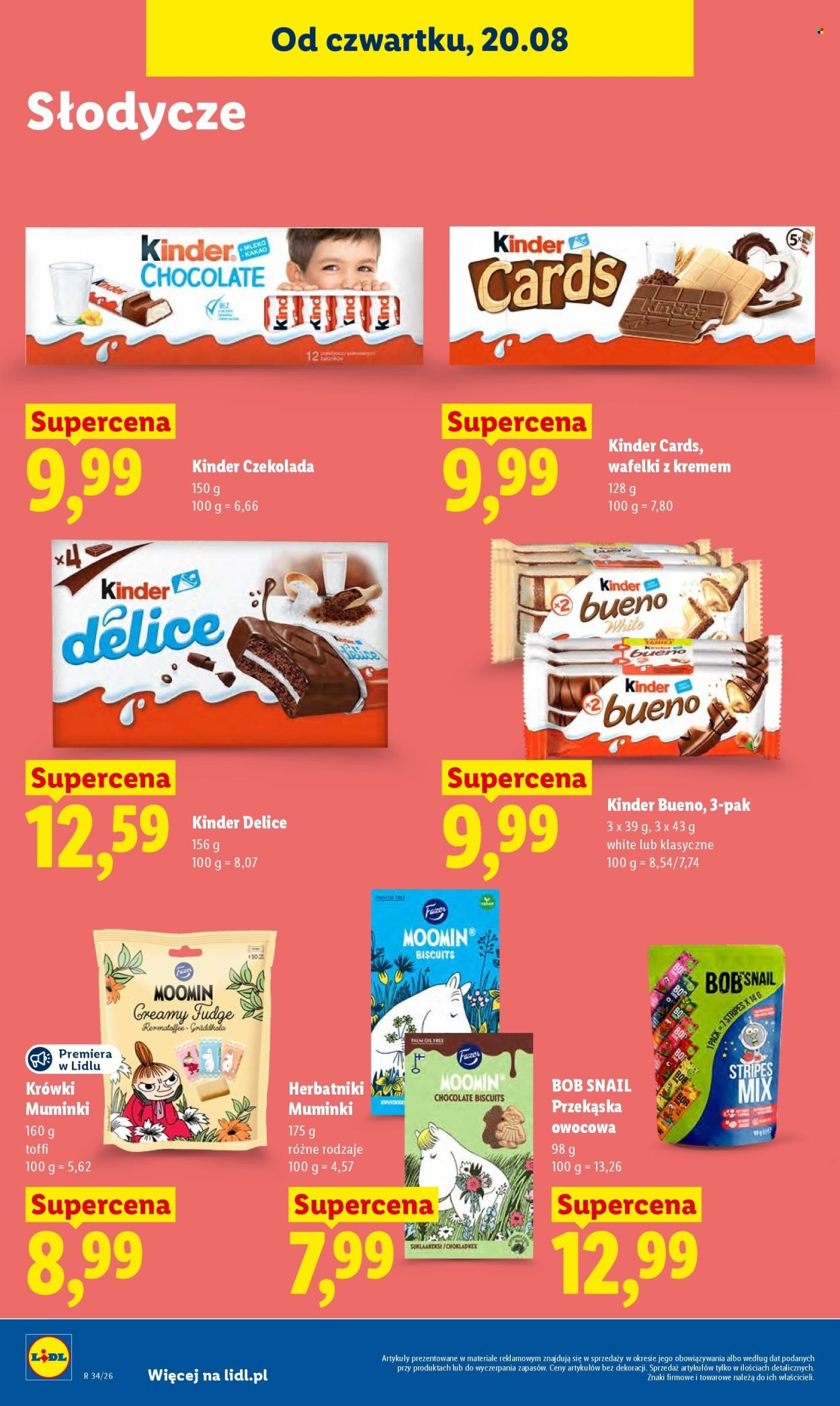 Gazetka LIDL - Od czwartku 20.08.2026
