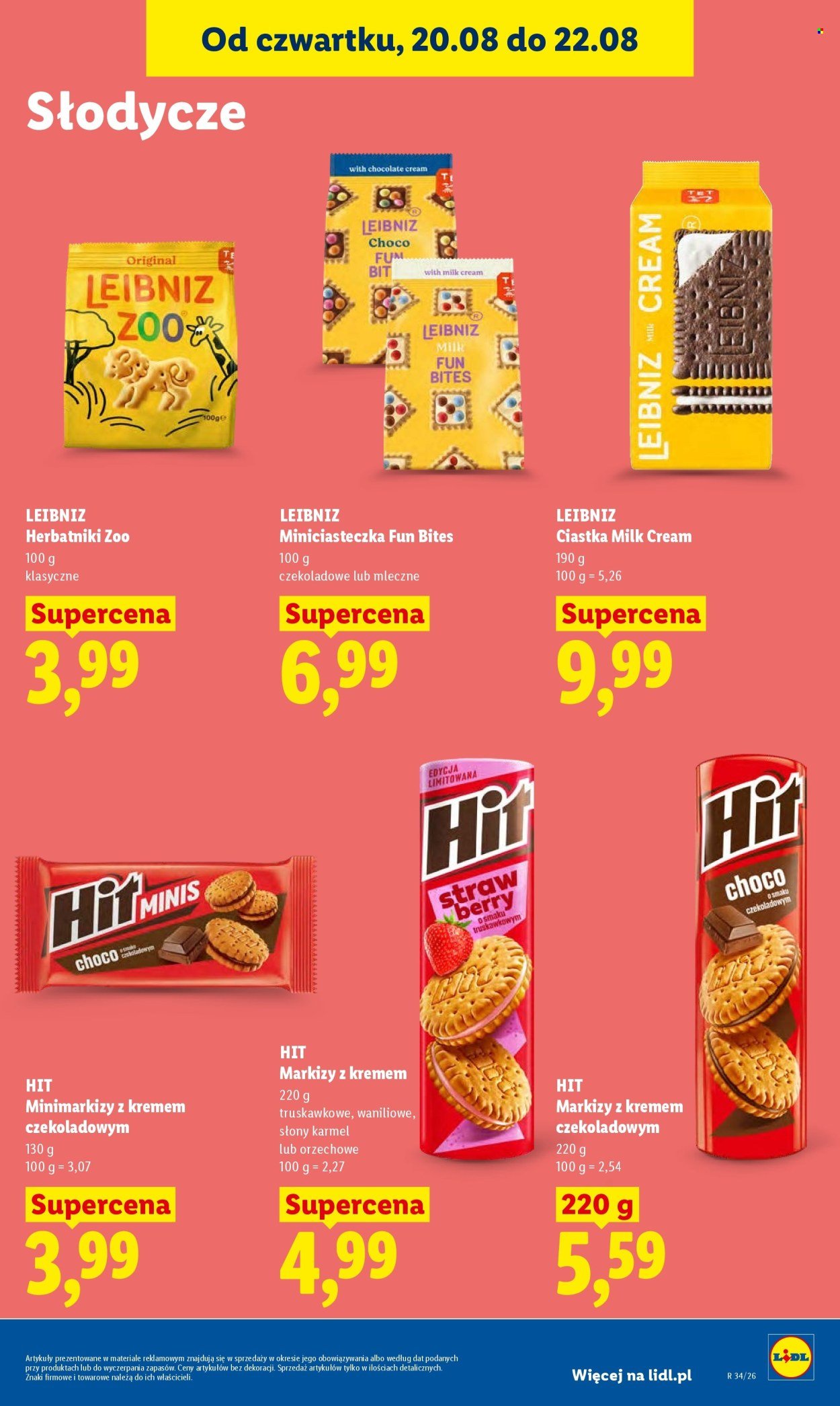 Gazetka LIDL - Od czwartku 20.08.2026
