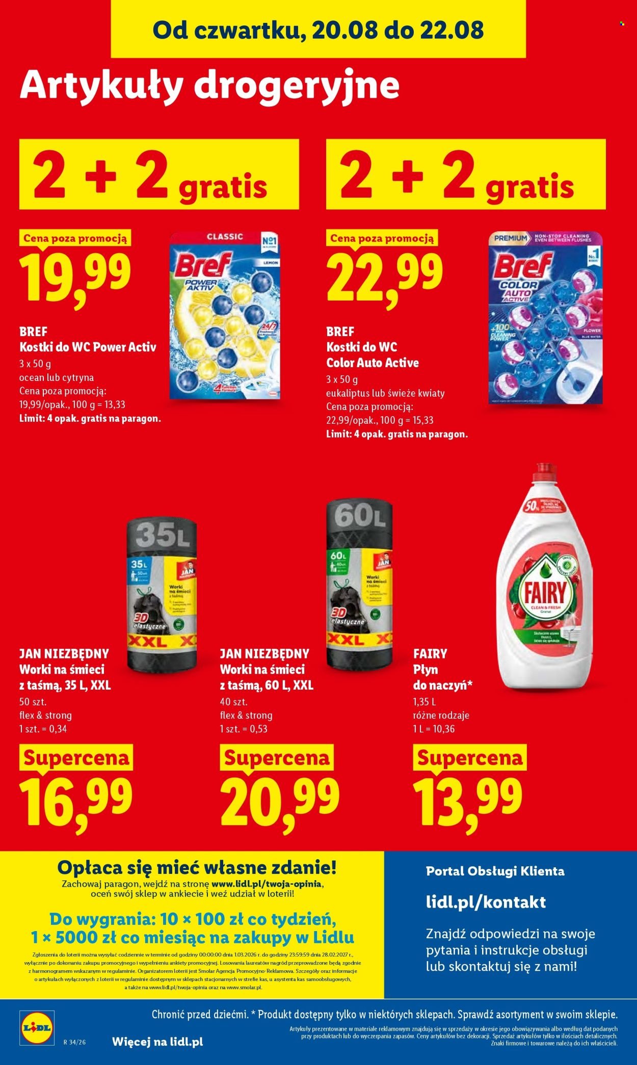 Gazetka LIDL - Od czwartku 20.08.2026