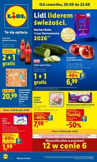 Gazetka LIDL - Od czwartku 20.08.2026