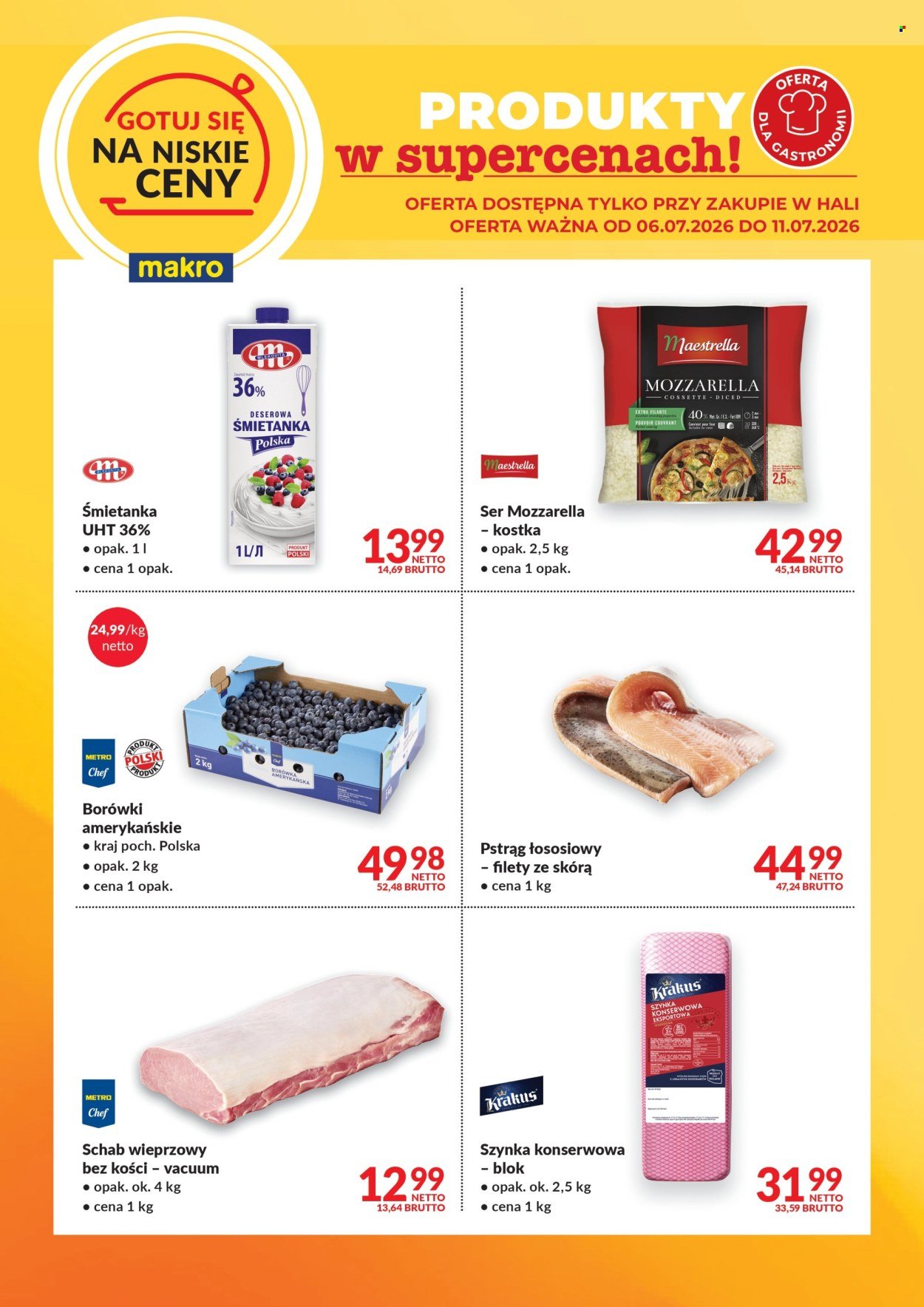 Gazetka MAKRO - Ulotka Gotuj się na niskie ceny