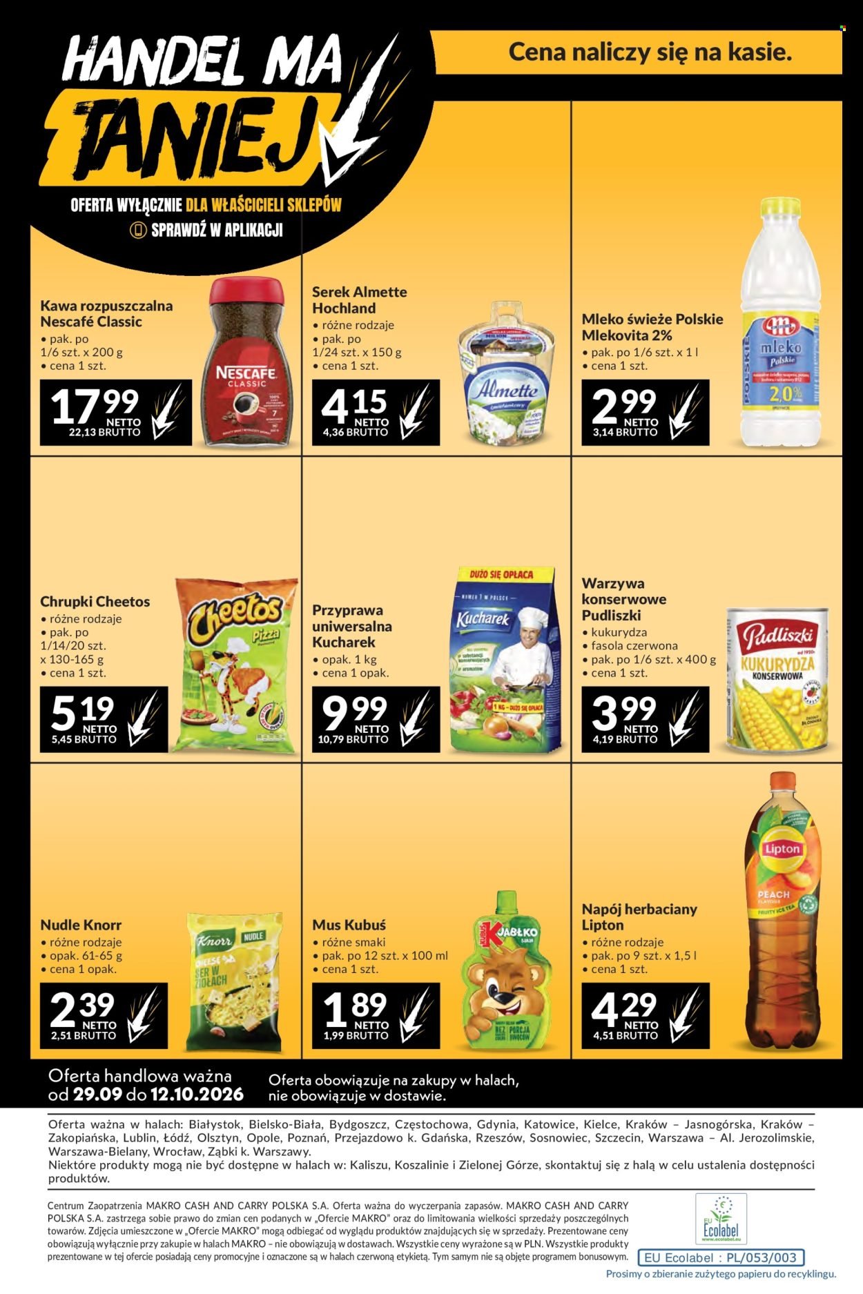 Gazetka MAKRO - Mega oferty dla Twojego Sklepu