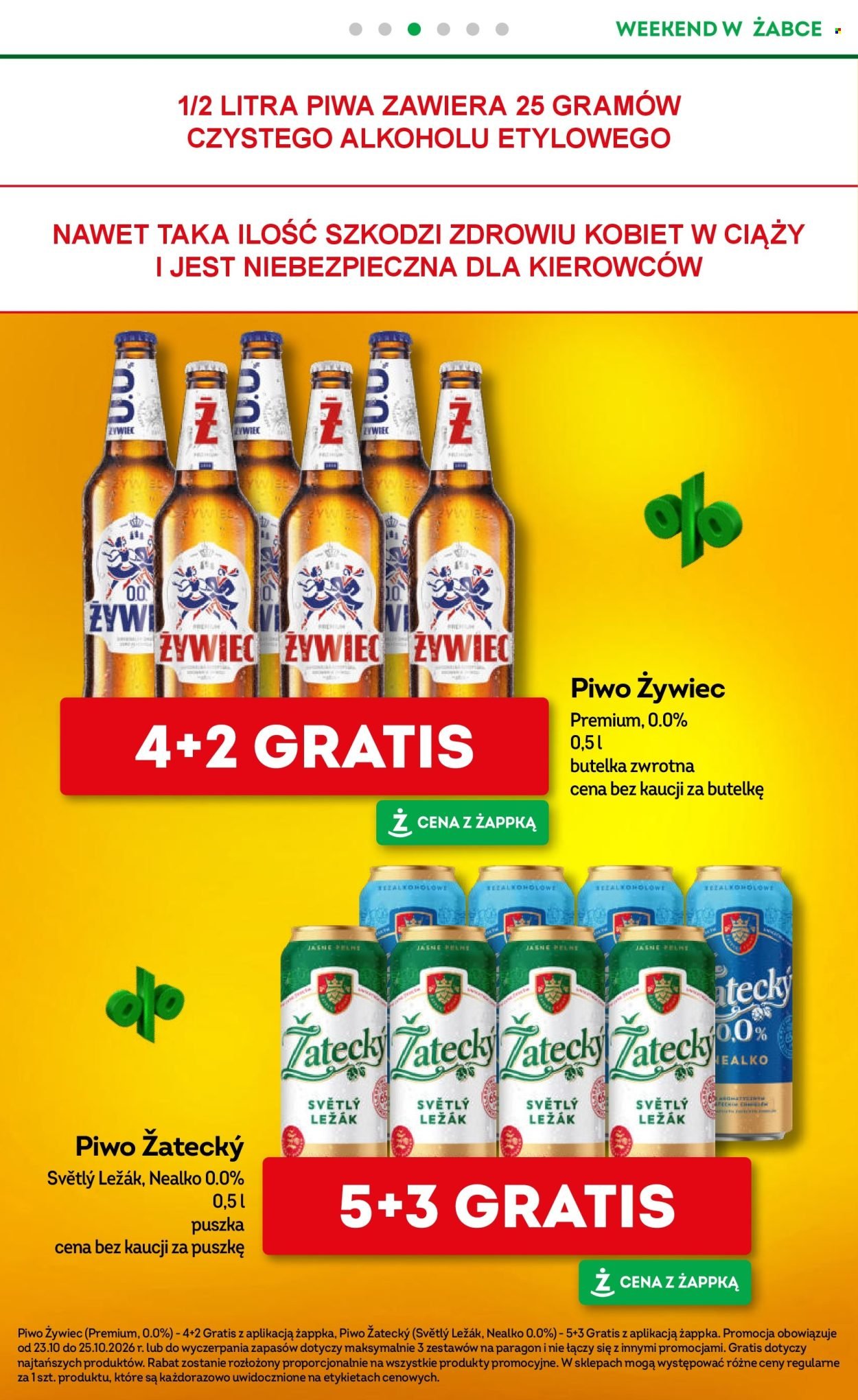 Gazetka ŻABKA - Od piątku 23.10.2026