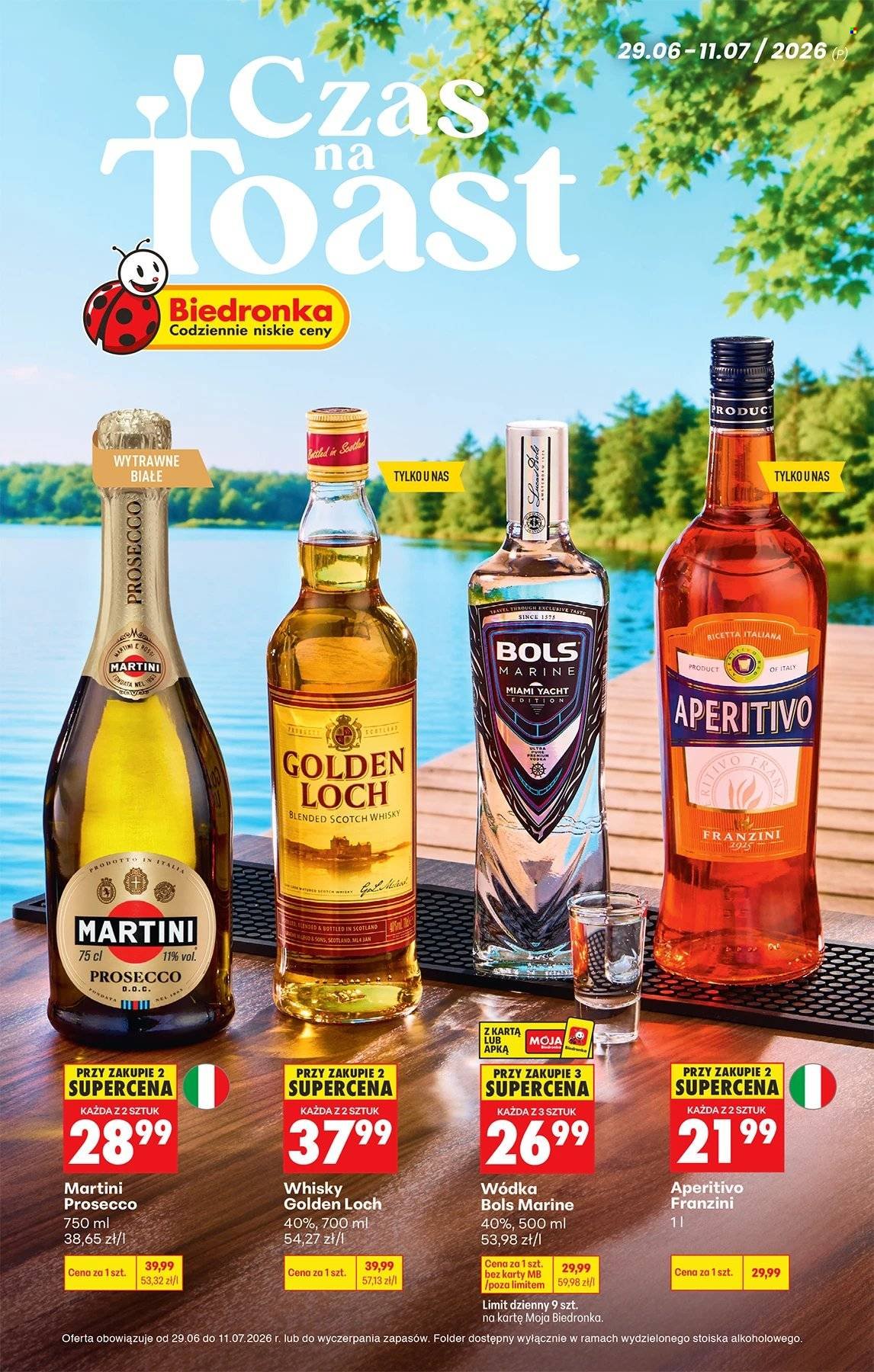 Gazetka BIEDRONKA - Czas na toast