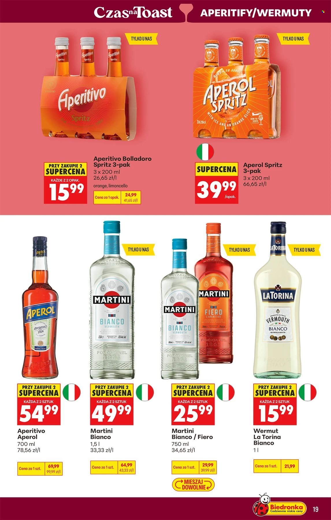 Gazetka BIEDRONKA - Czas na toast