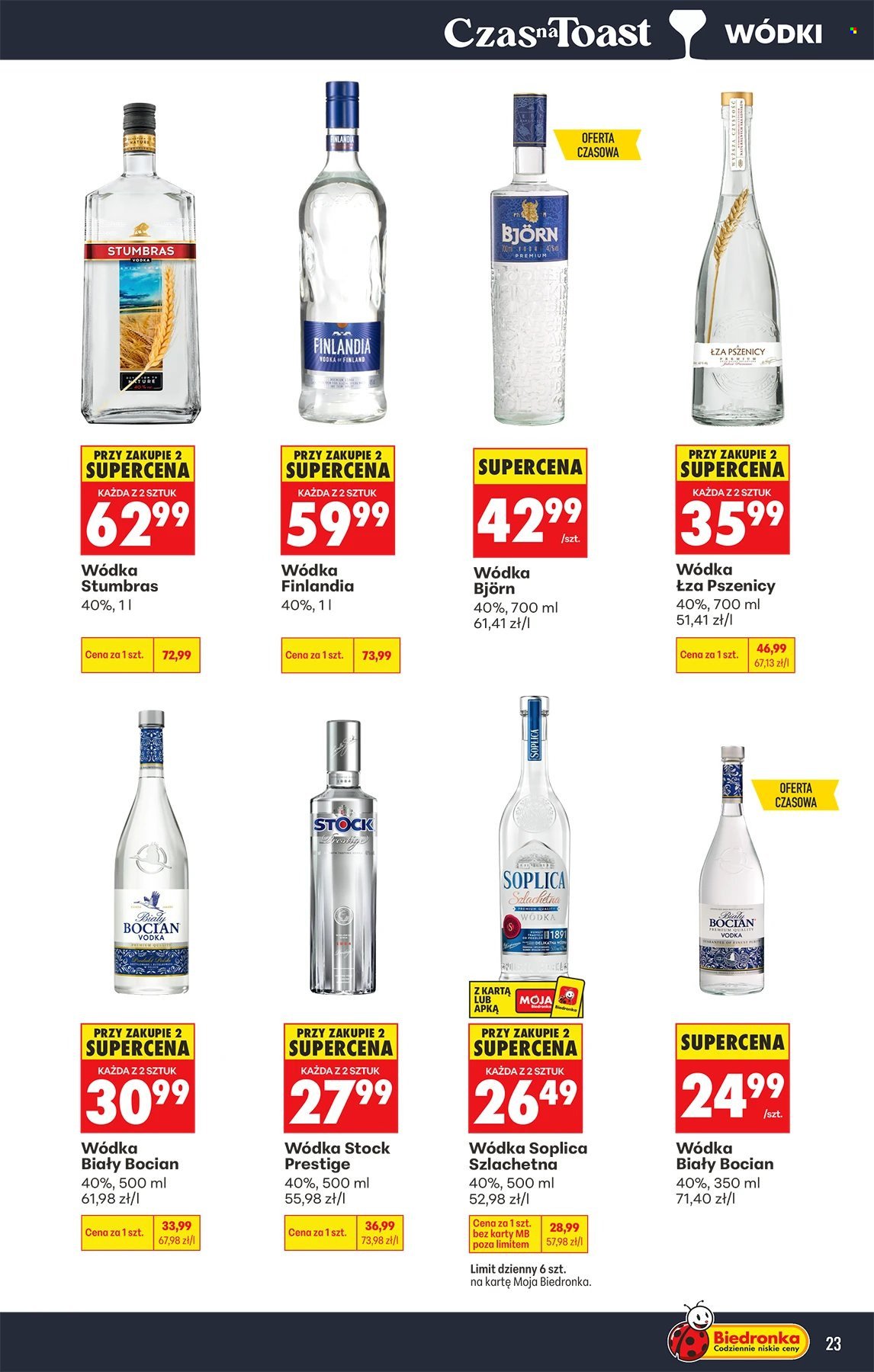 Gazetka BIEDRONKA - Czas na toast