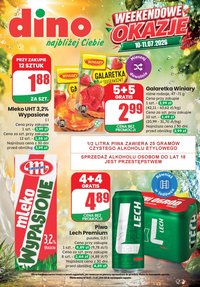 Gazetka DINO - Od piątku 10.07.2026
