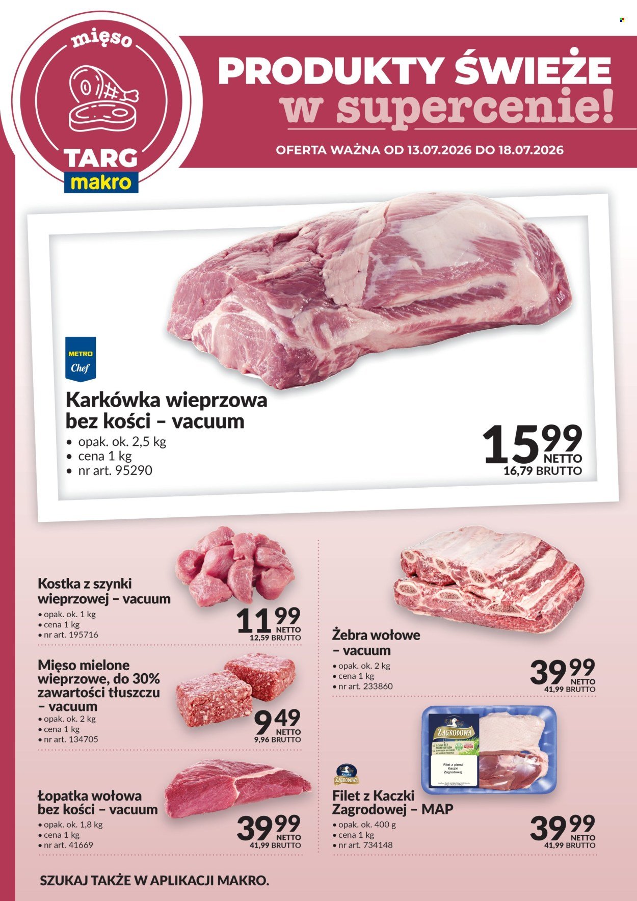 Gazetka MAKRO - Targ MAKRO - oferta świeża w super cenach!