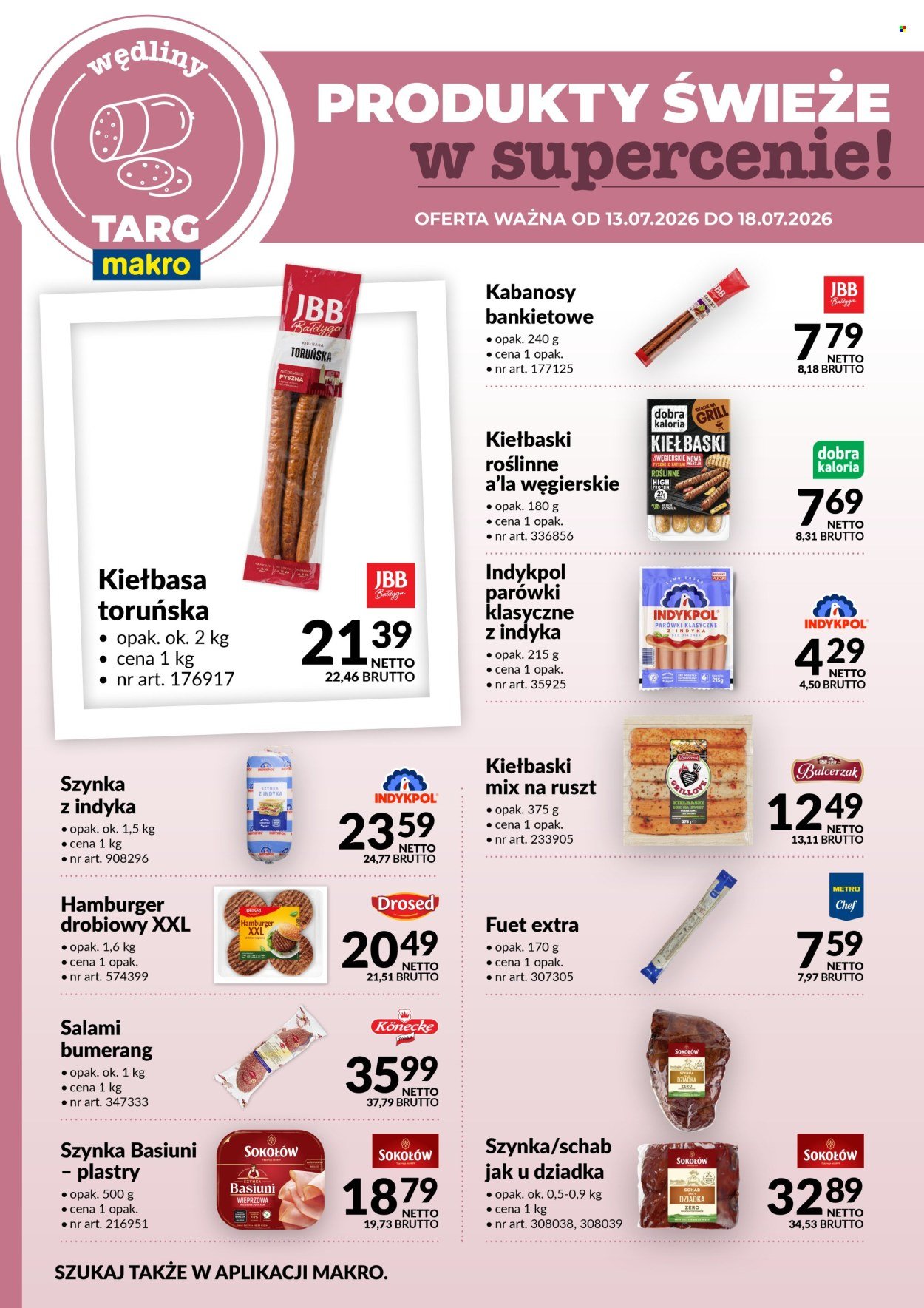 Gazetka MAKRO - Targ MAKRO - oferta świeża w super cenach!