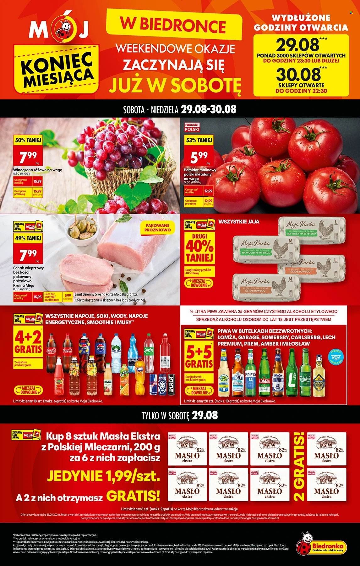 Gazetka BIEDRONKA - Koniec miesiąca