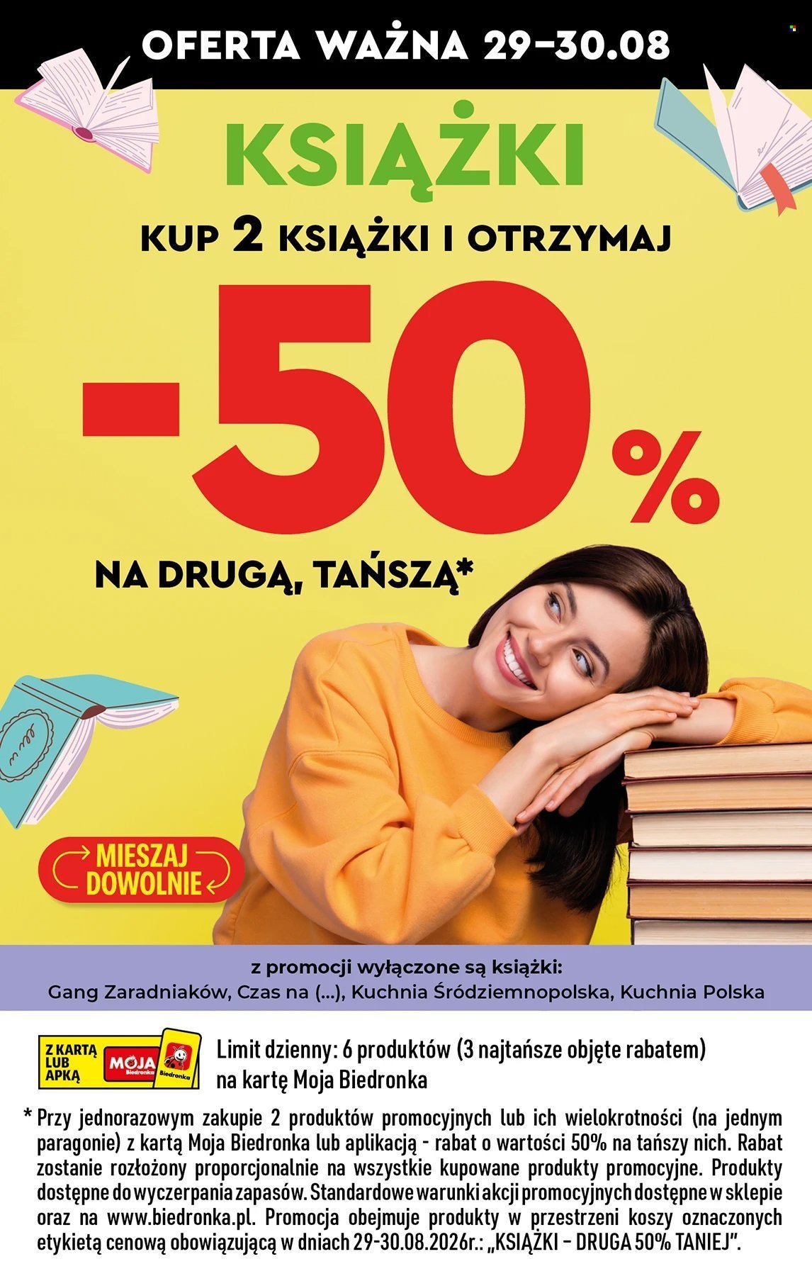 Gazetka BIEDRONKA - Koniec miesiąca