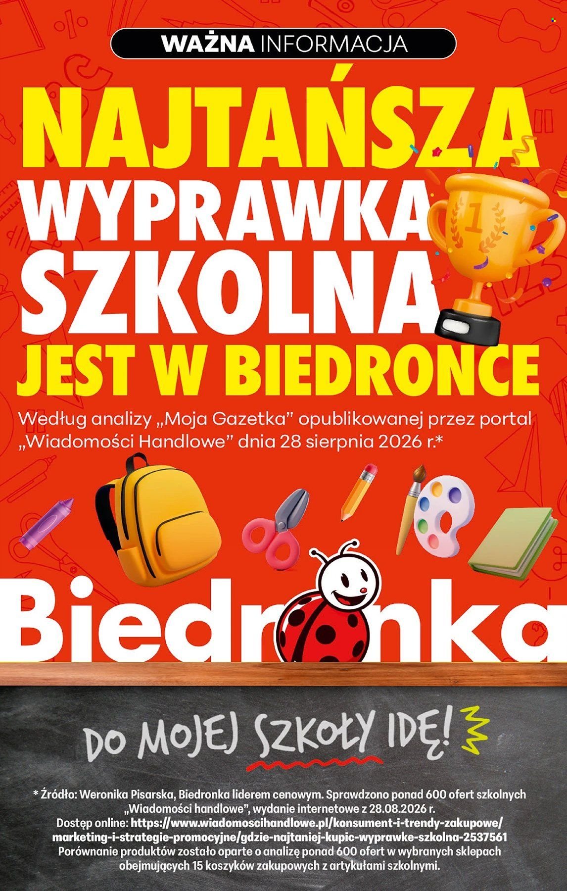 Gazetka BIEDRONKA - Koniec miesiąca