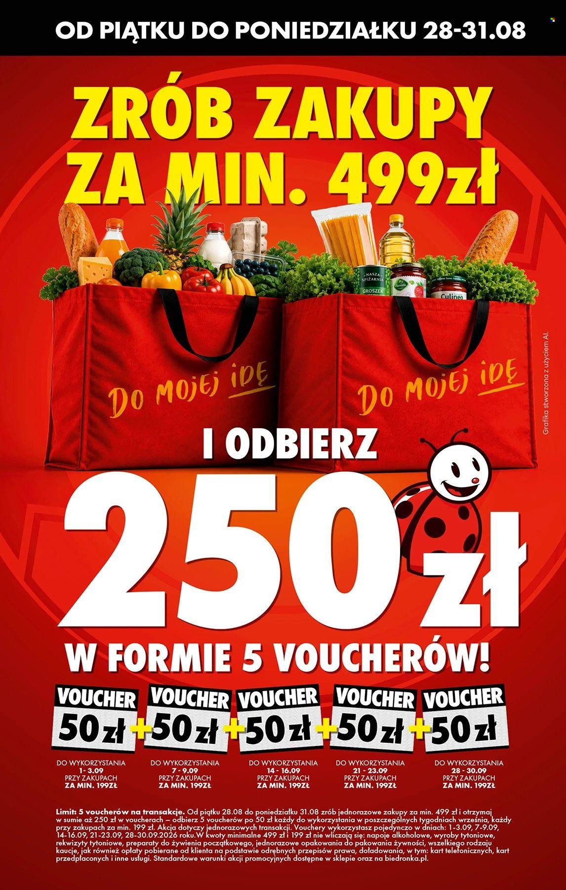 Gazetka BIEDRONKA - Koniec miesiąca