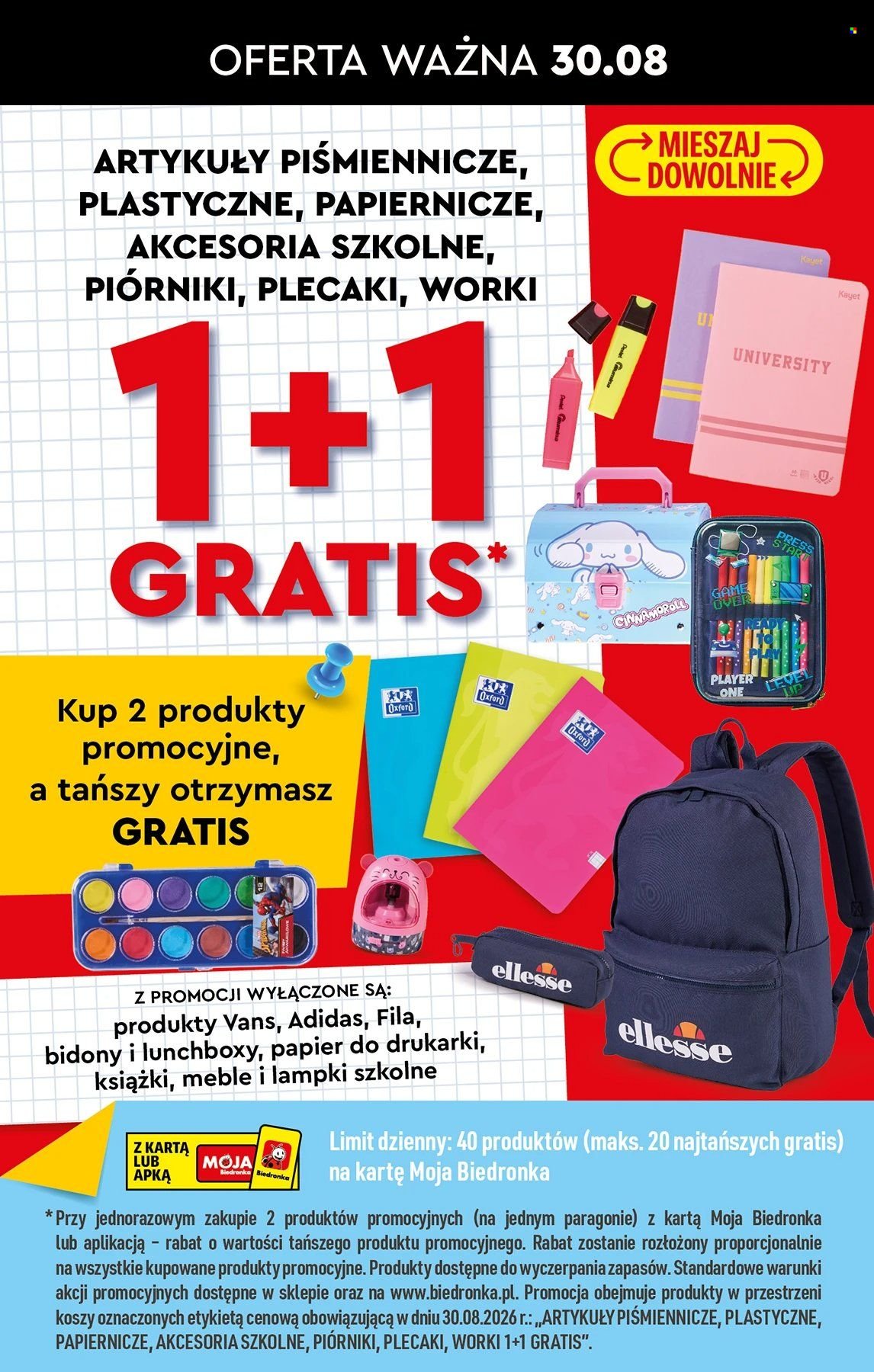 Gazetka BIEDRONKA - Koniec miesiąca