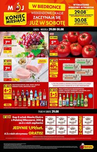 Gazetka BIEDRONKA - Koniec miesiąca